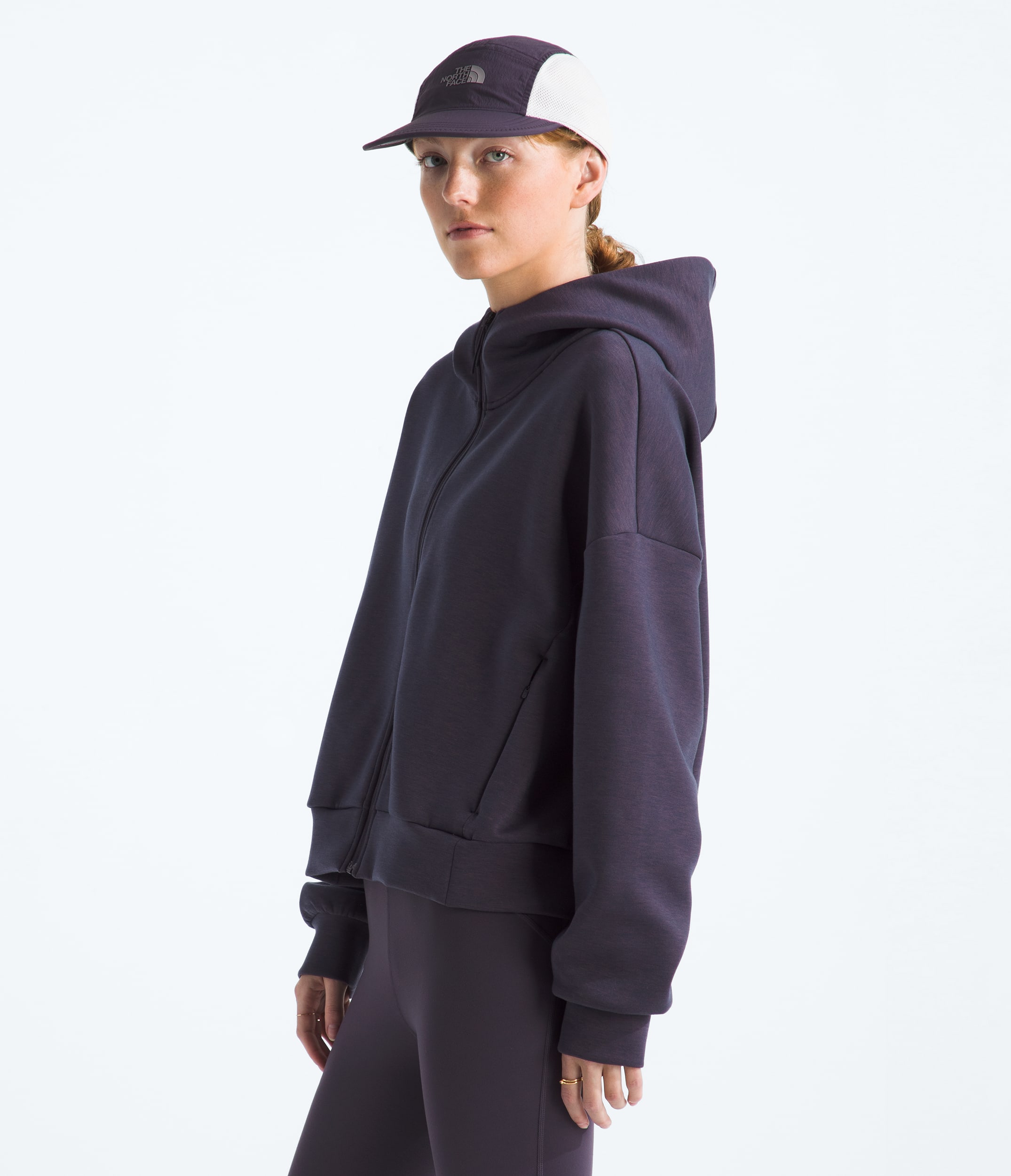 Womens Jaida FullZip Hooded Jacket TNF MODEL34