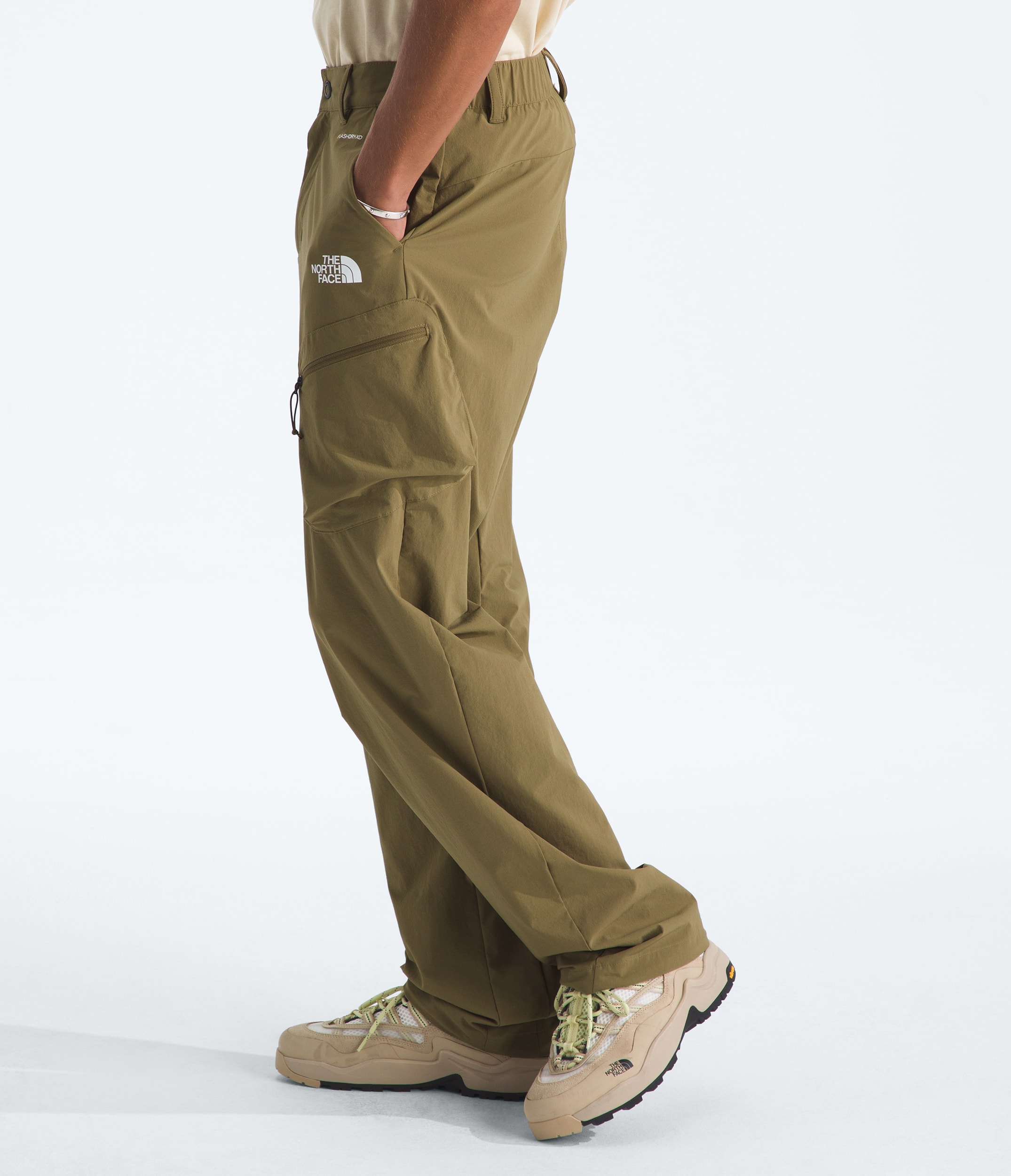 Mens Packable Loose Pants TNF MODEL34