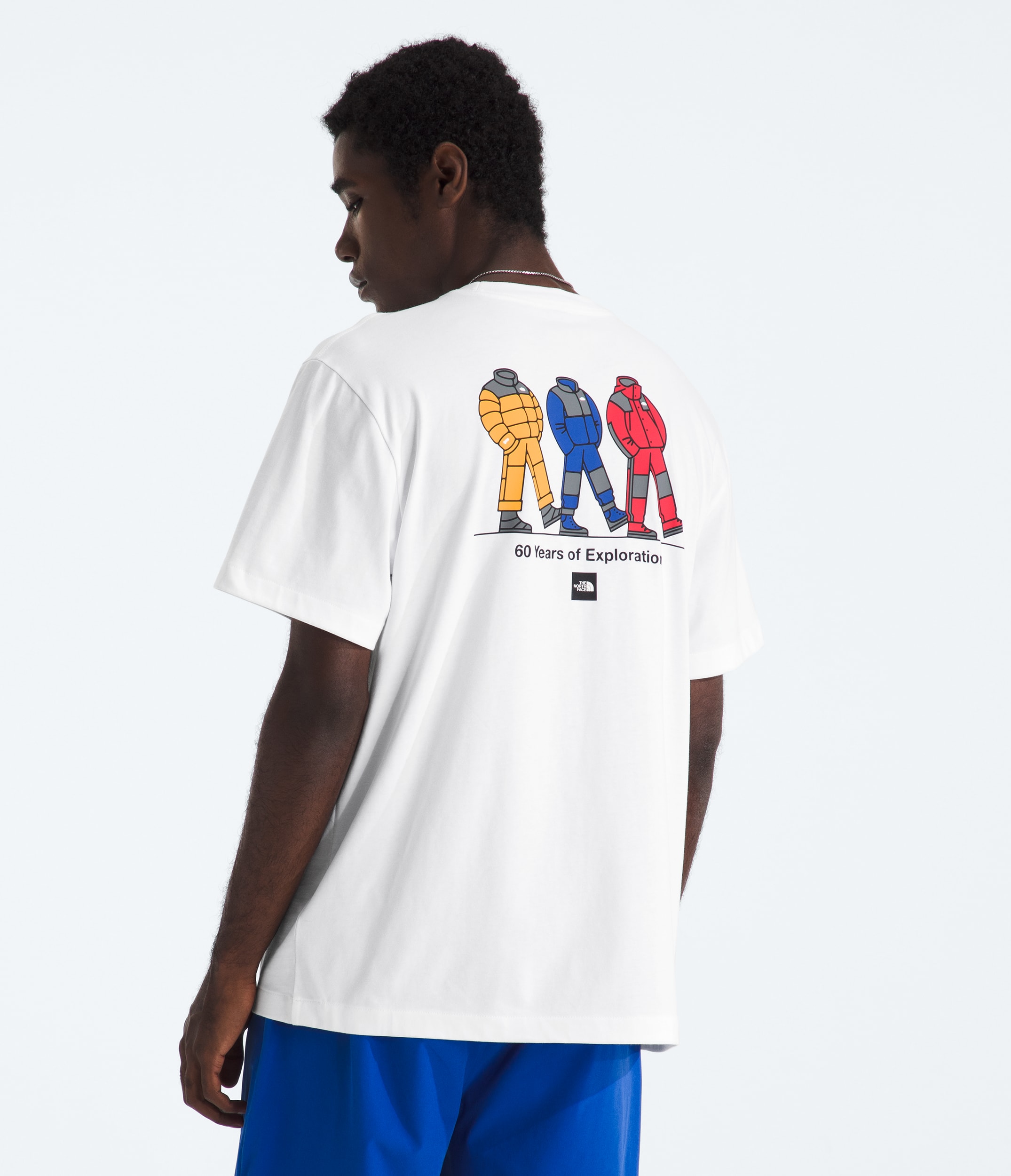 Mens TNF Celebration Relaxed ShortSleeve TeeGraphic TNF Main