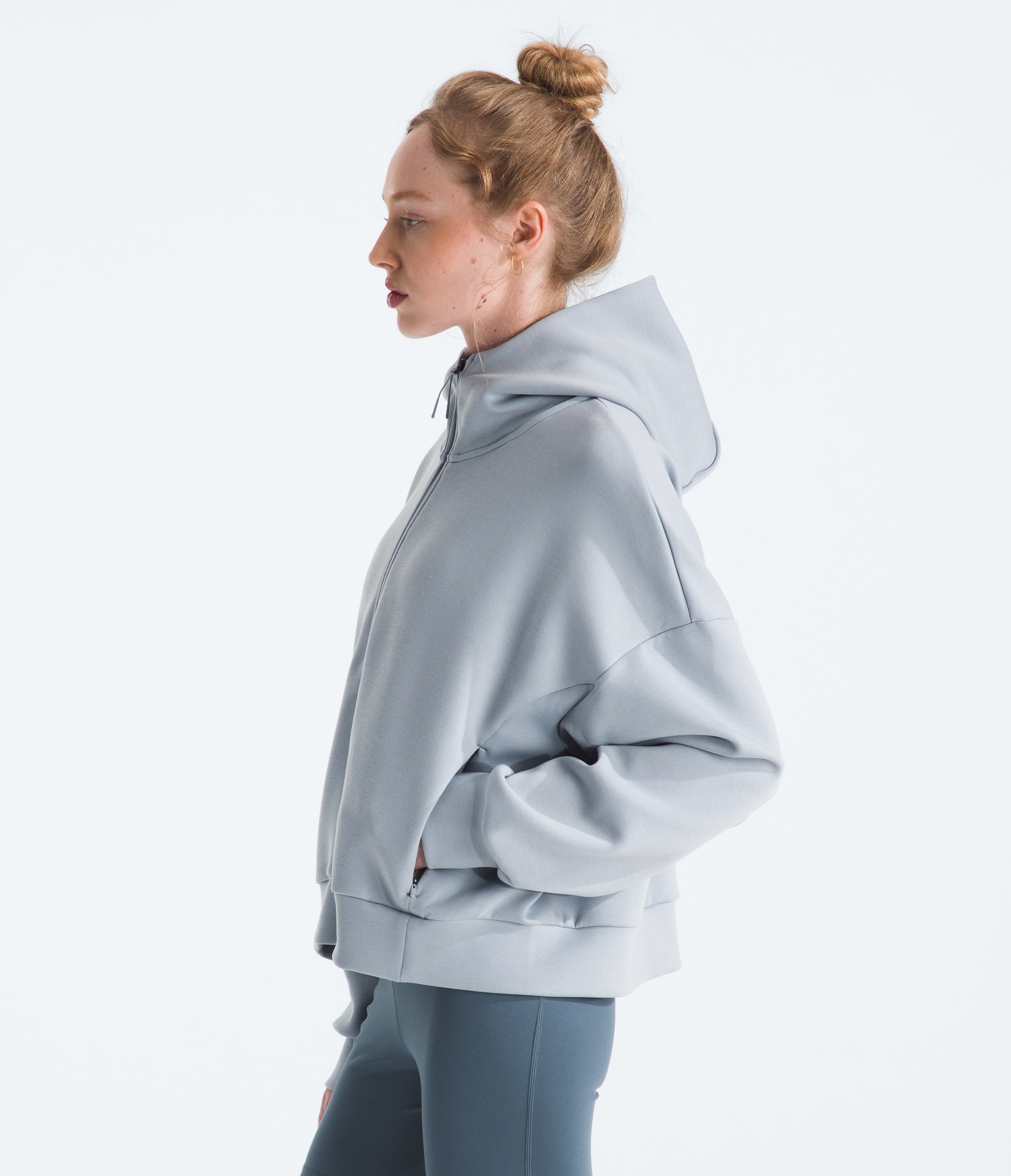 Womens Jaida FullZip Hooded Jacket TNF MODEL34