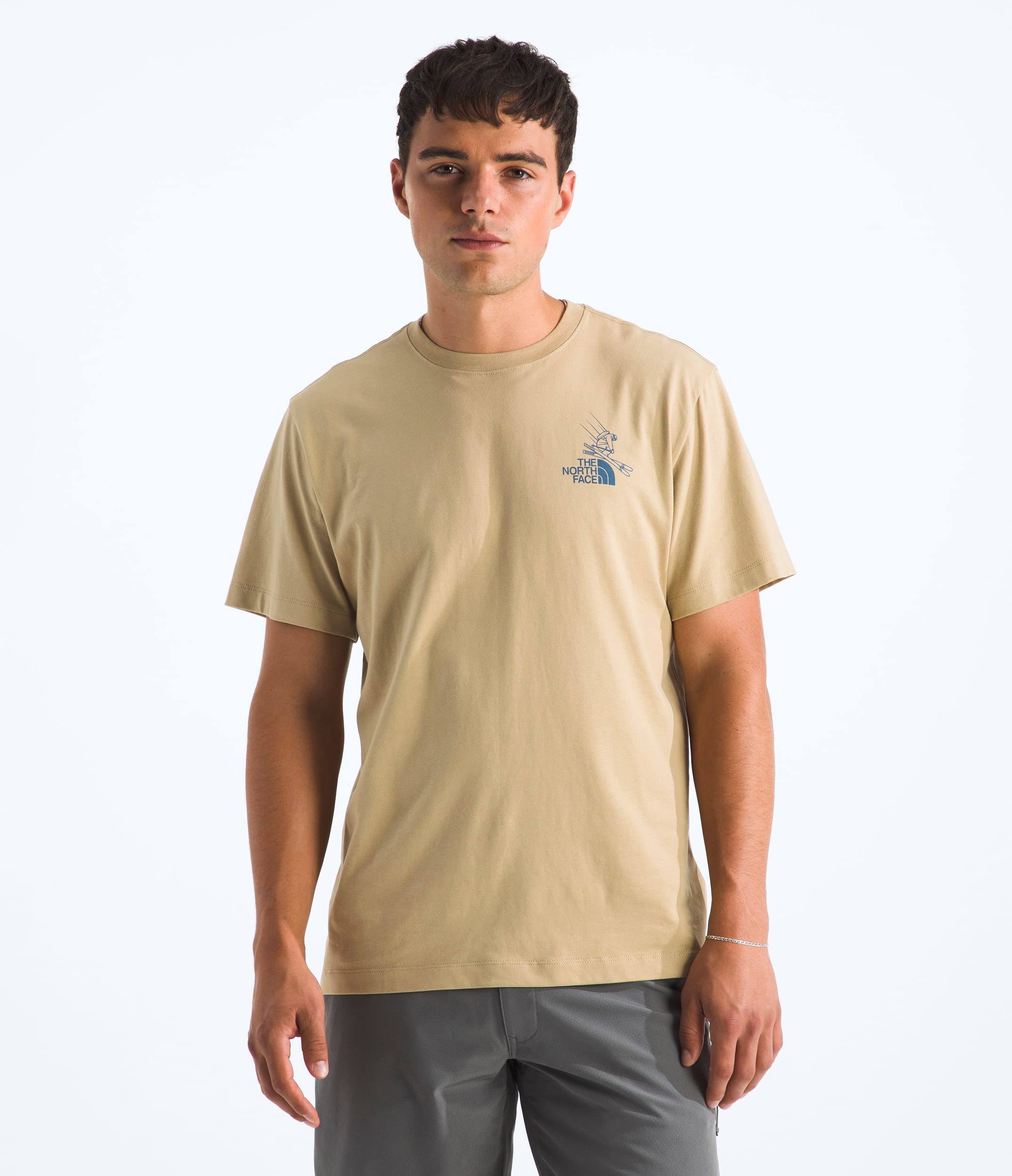 Mens Mountain Celebration Regular ShortSleeve TeeGraphic TNF BACK