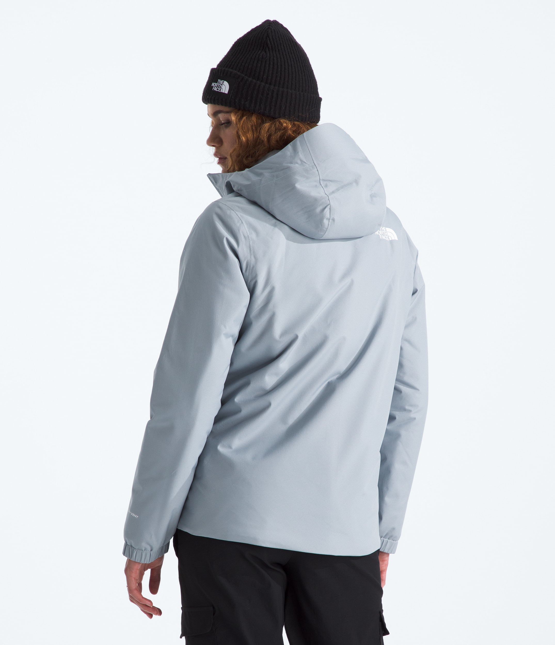 Womens Quest Insulated Waterproof Jacket TNF BACK