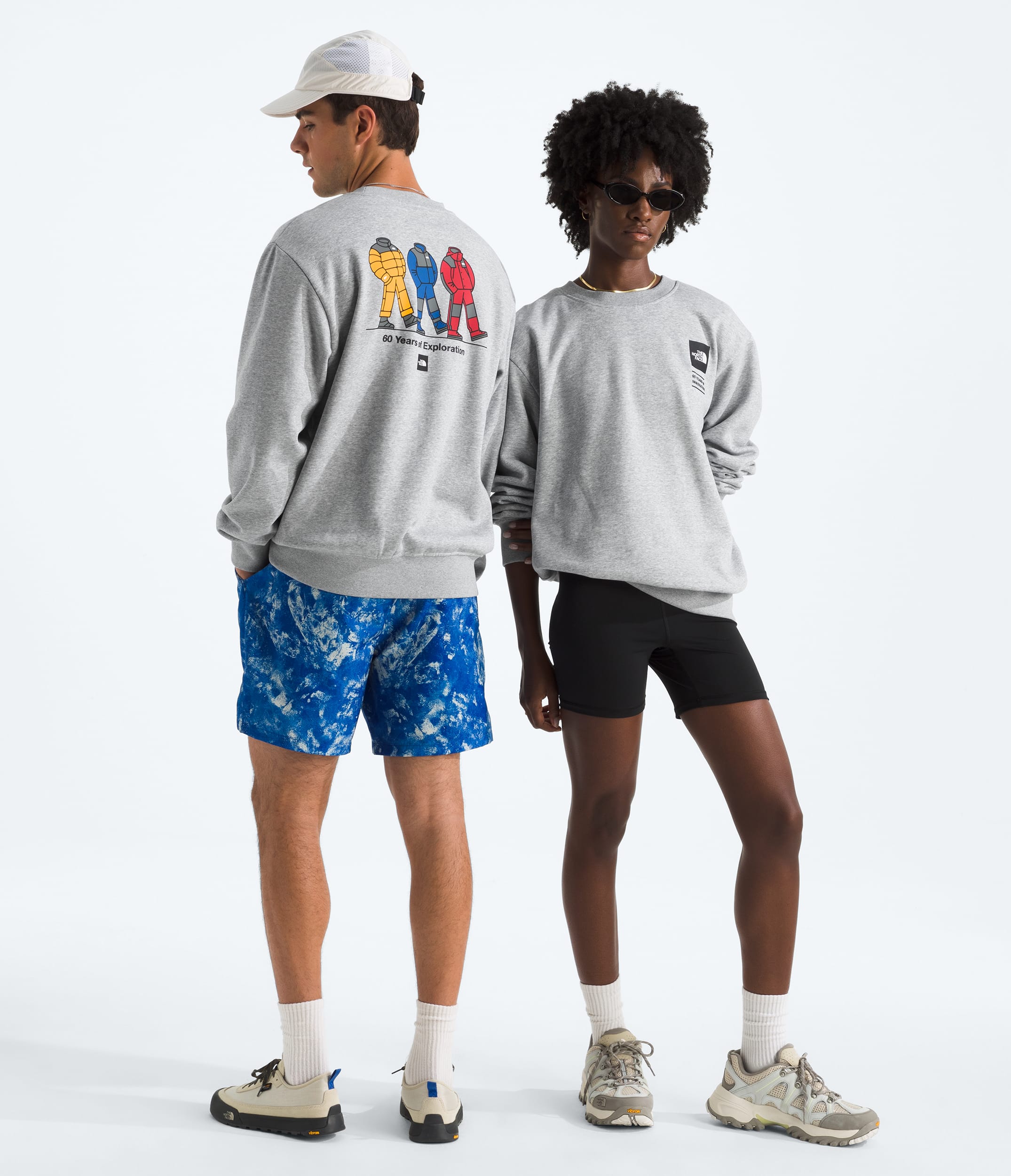 Unisex TNF Celebration Relaxed CrewGraphic TNF Main