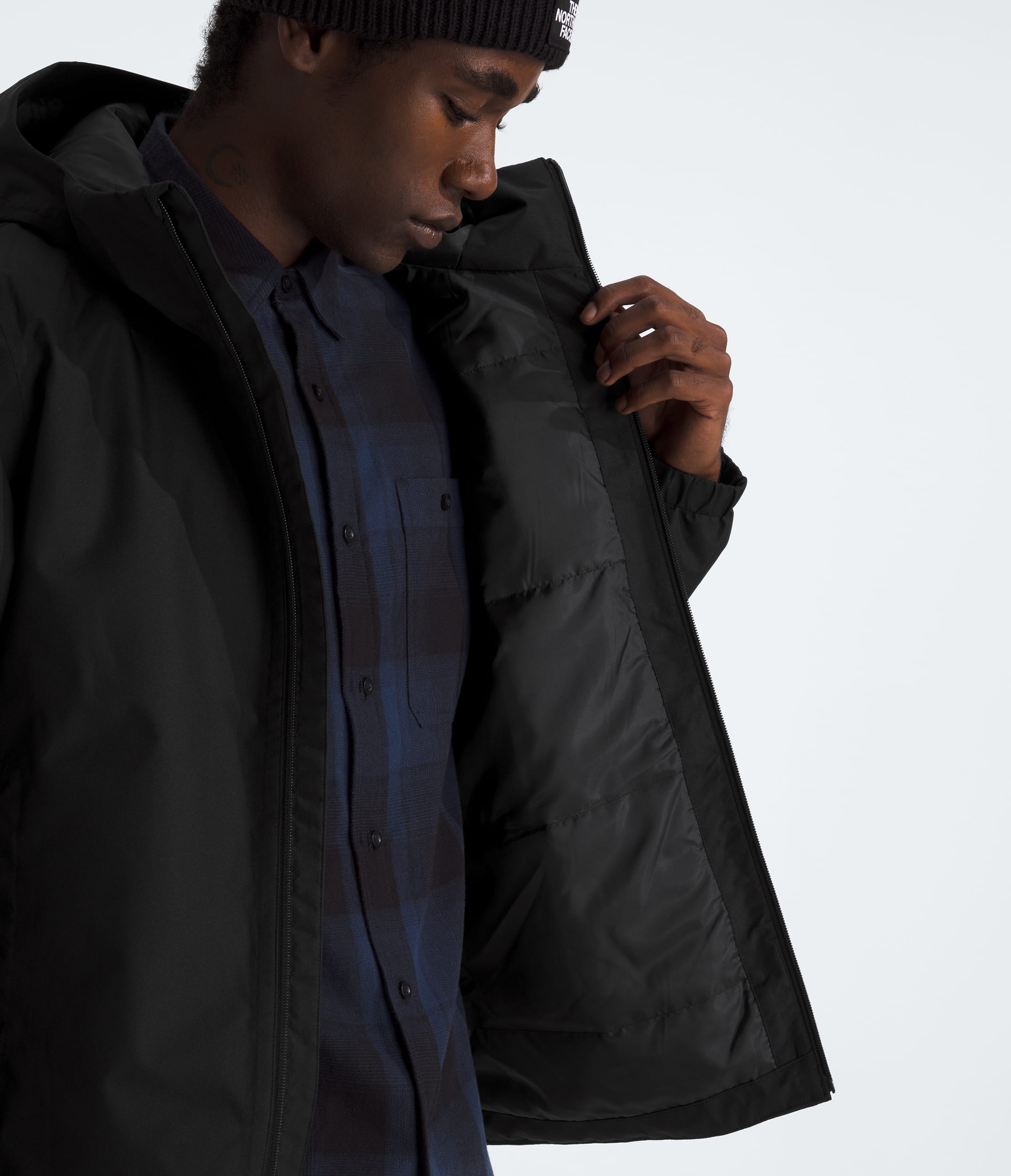 Mens Quest Insulated Jacket TNF MODELINT