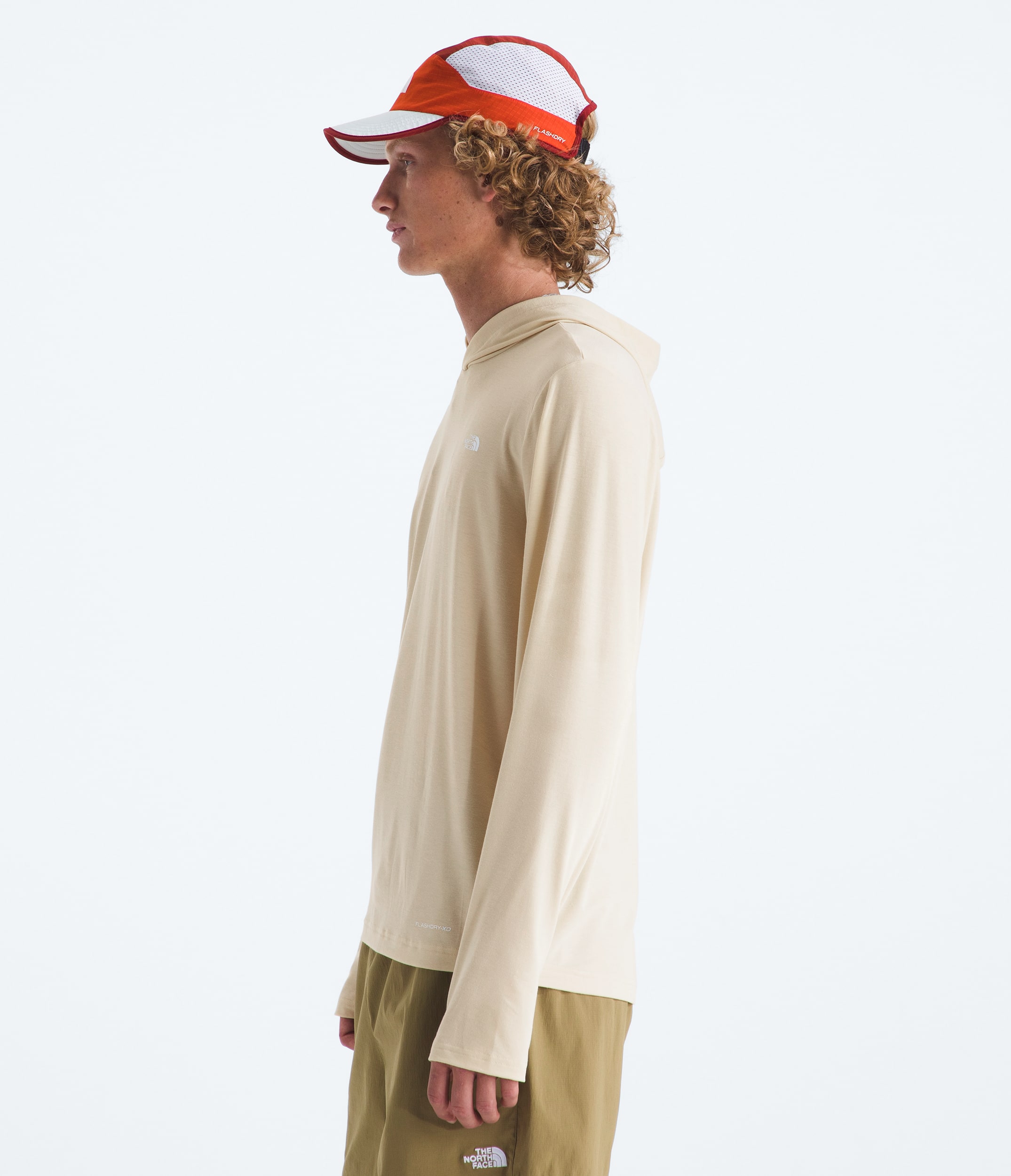 Mens Adventure Sun Hoodie TNF MODEL34