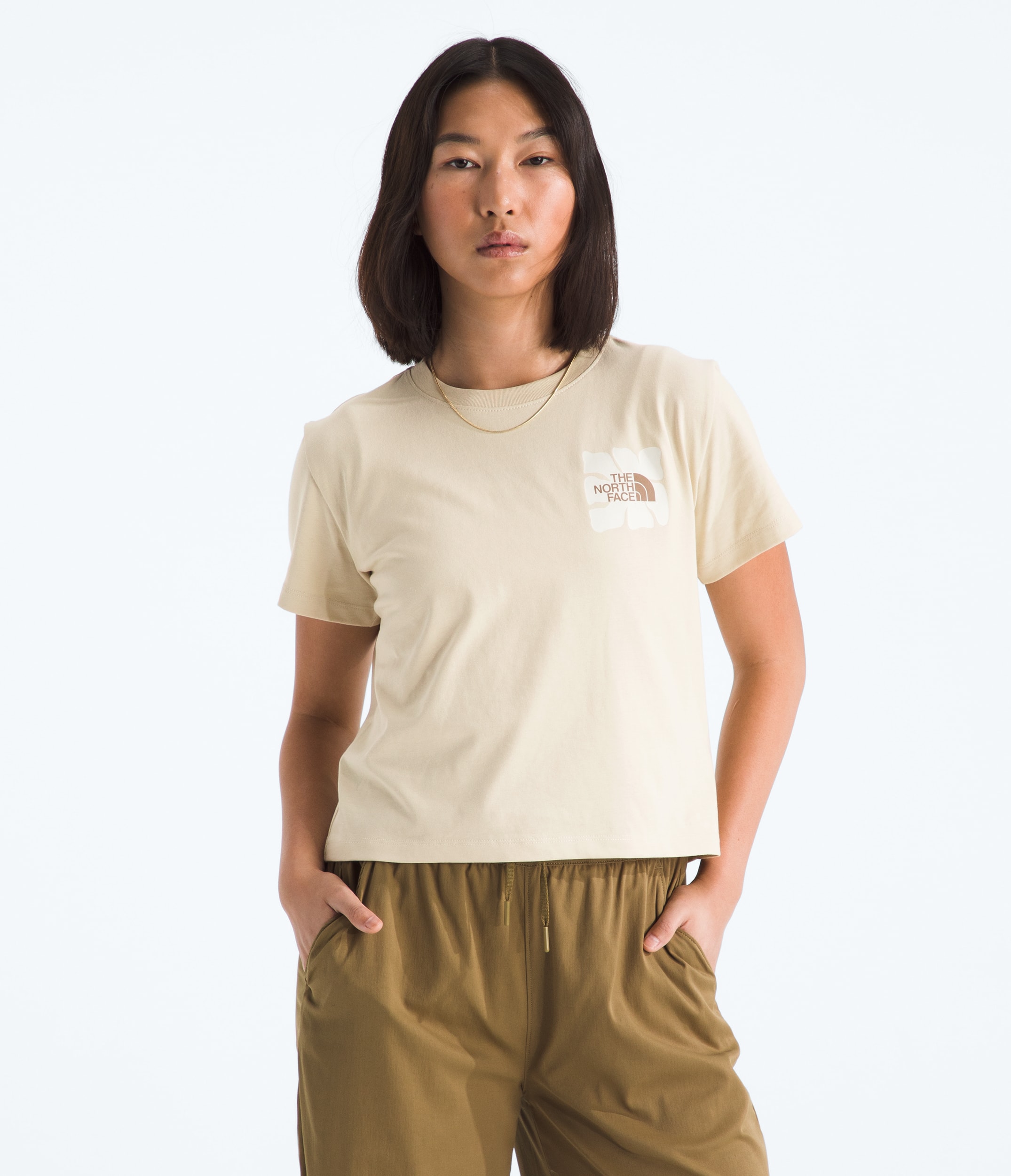Womens Sun Regular ShortSleeve Cutie TeeGraphic TNF BACK