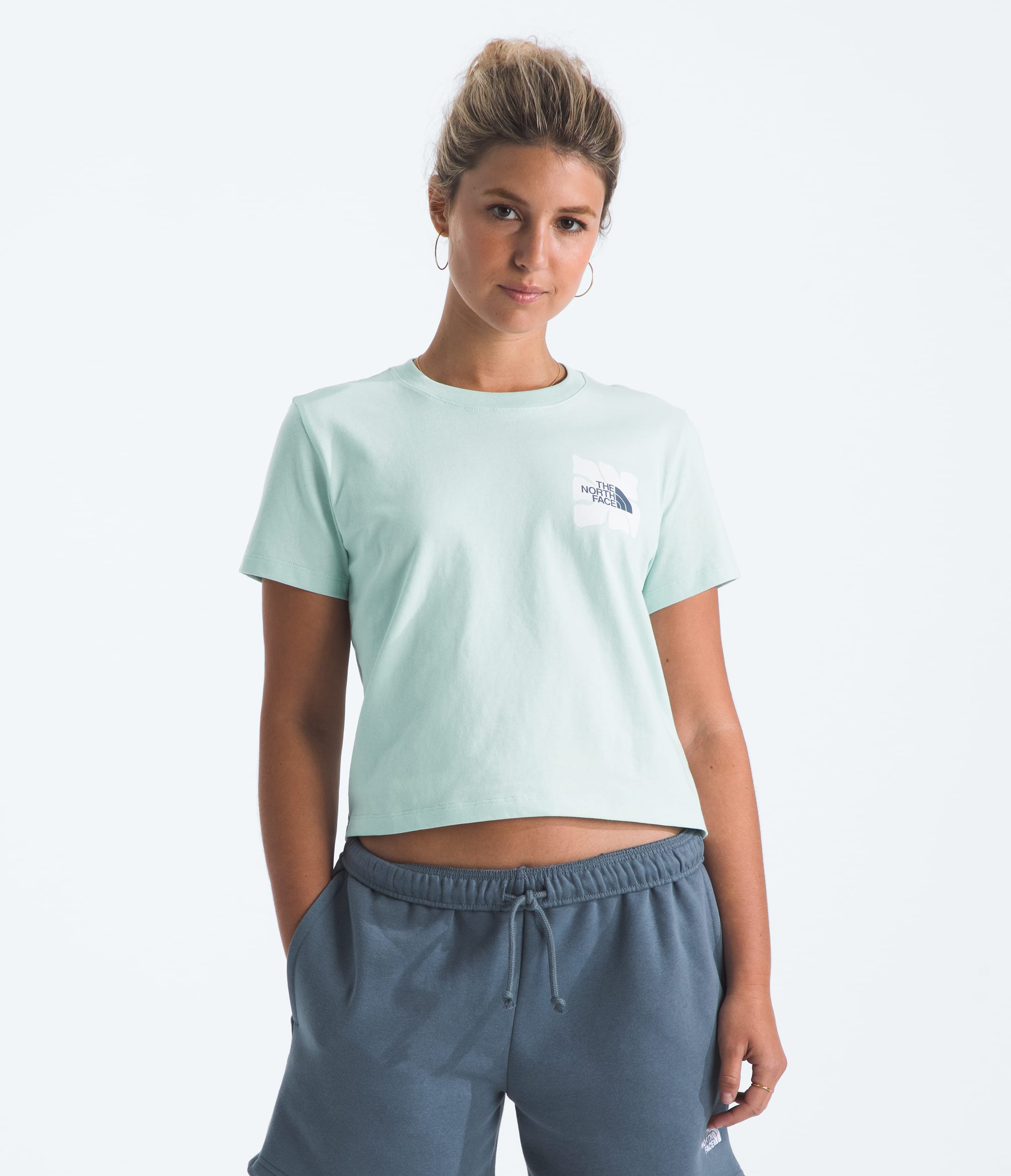 Womens Sun Regular ShortSleeve Cutie TeeGraphic TNF BACK
