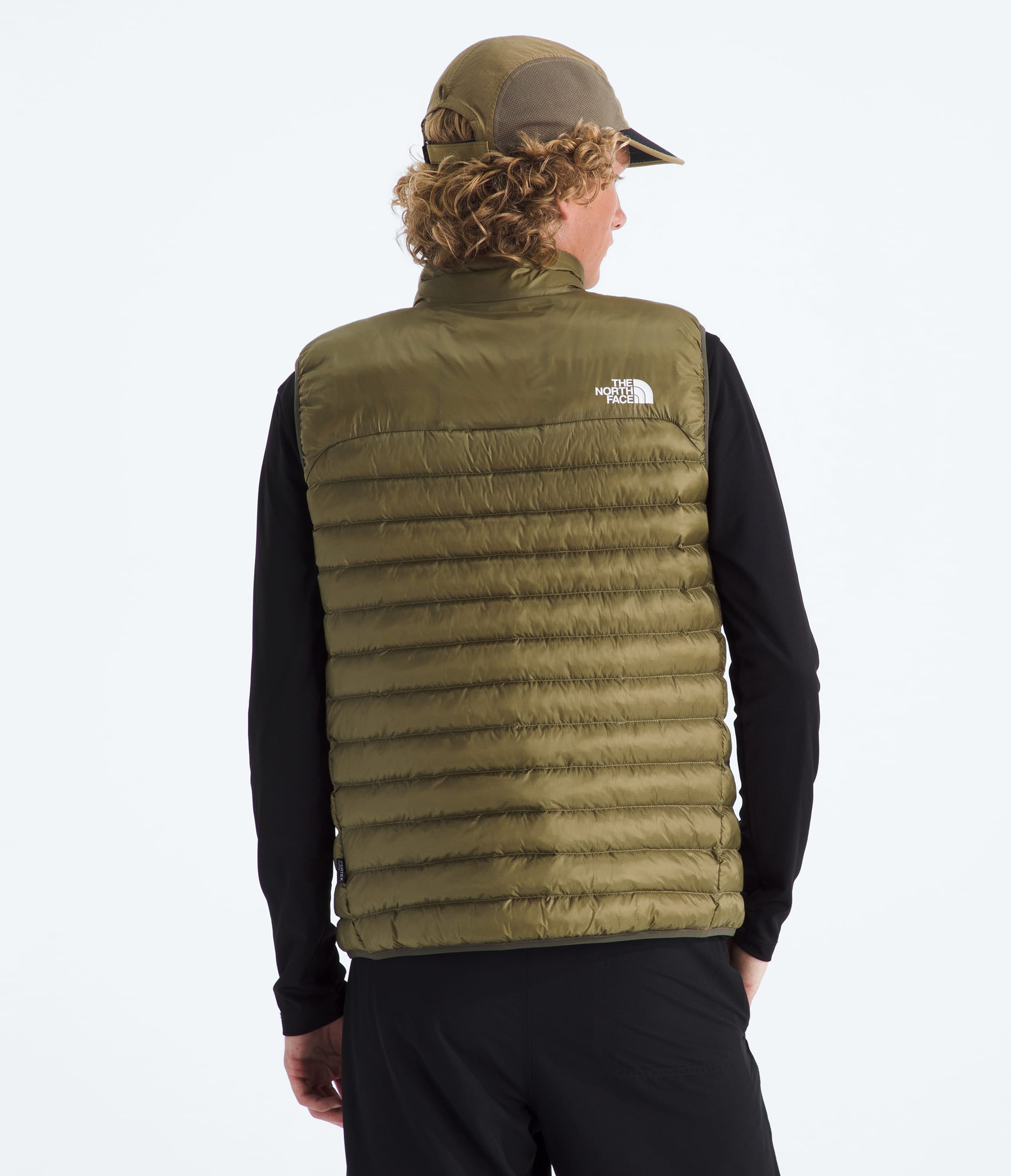 Mens Terra Peak Vest TNF Cedar BACK