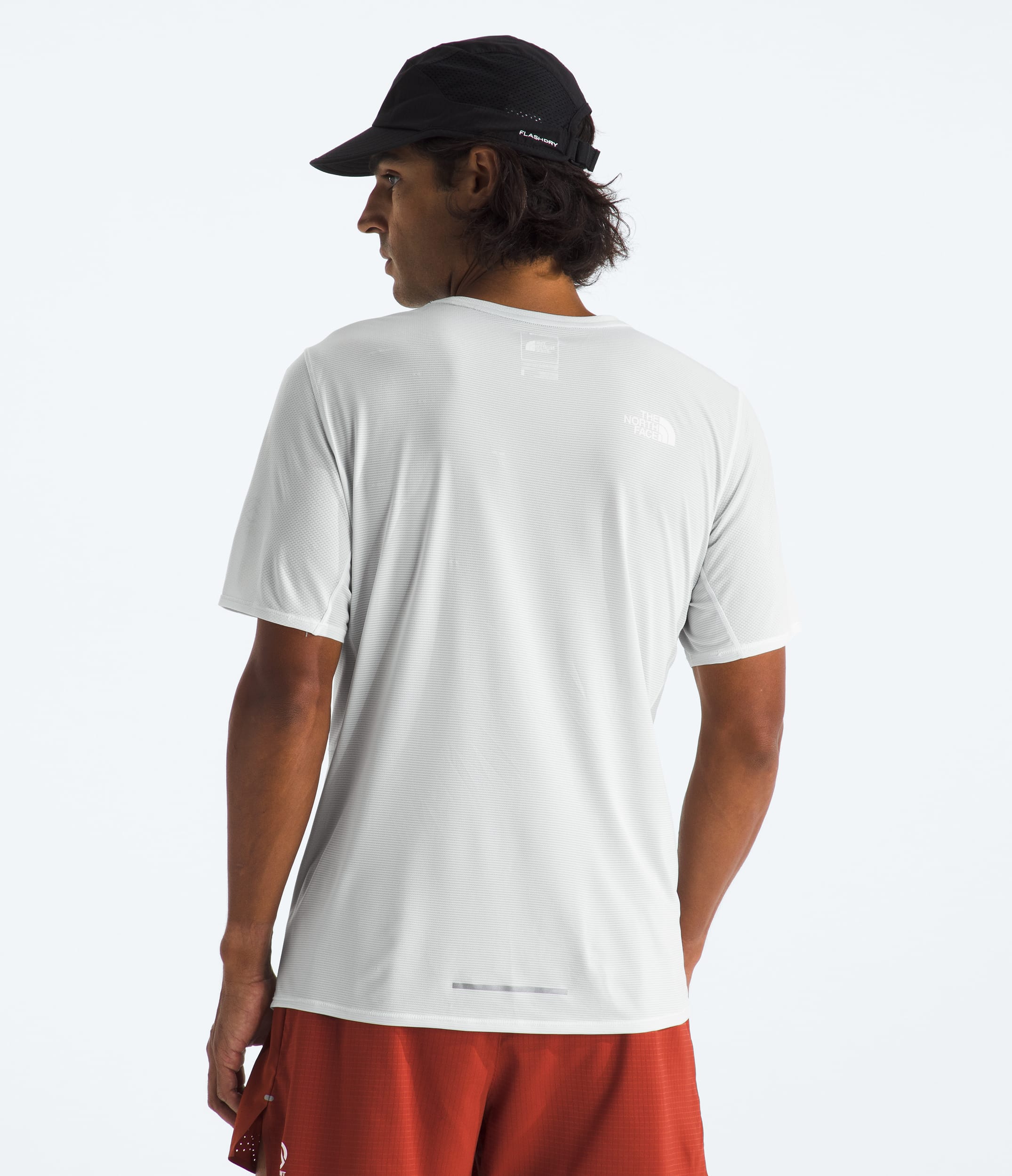 Mens Summit Series High Trail ShortSleeve TNF BACK