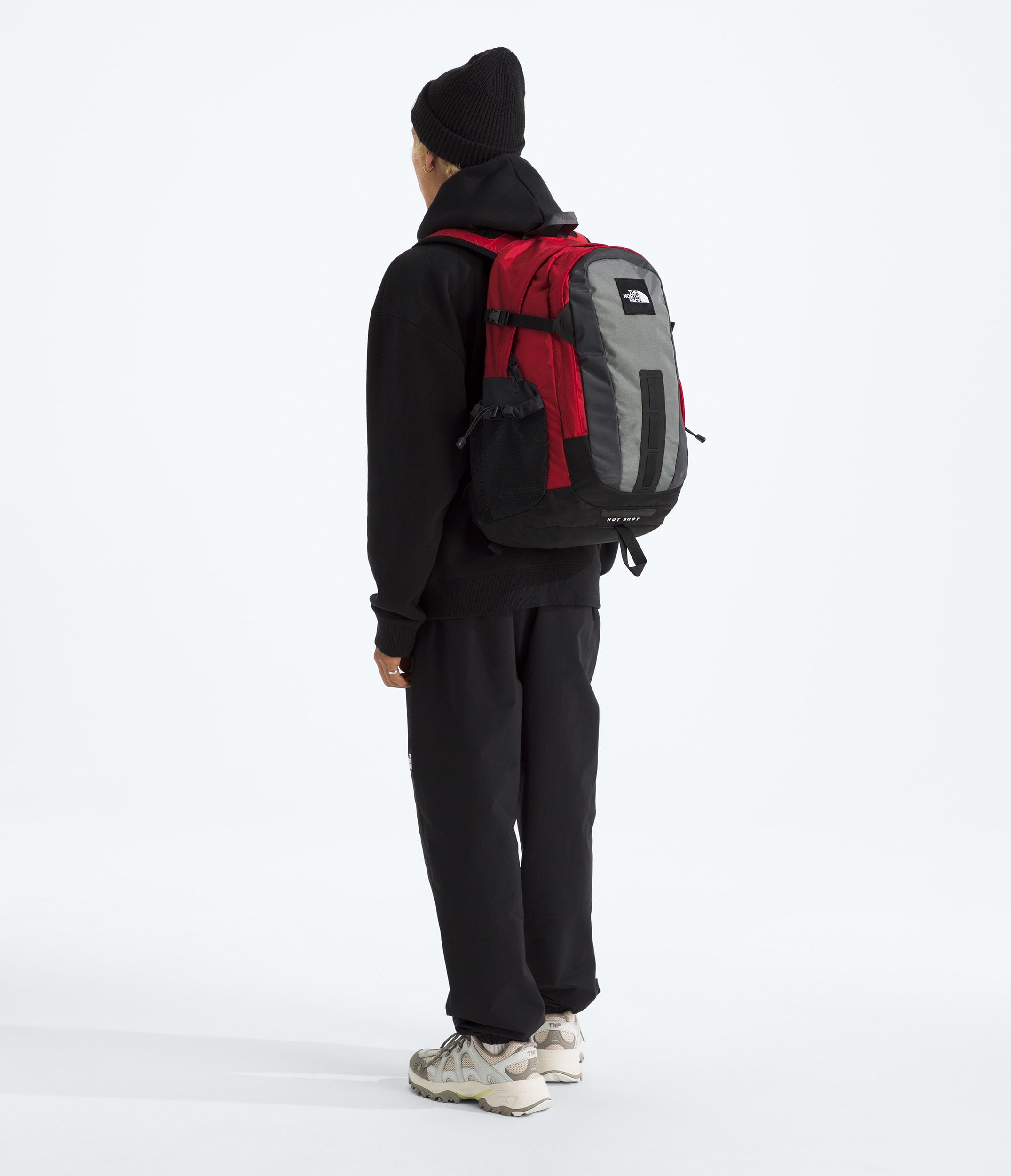 Hot Shot SE Backpack TNF TNF RedZinc Grey MODELBACK