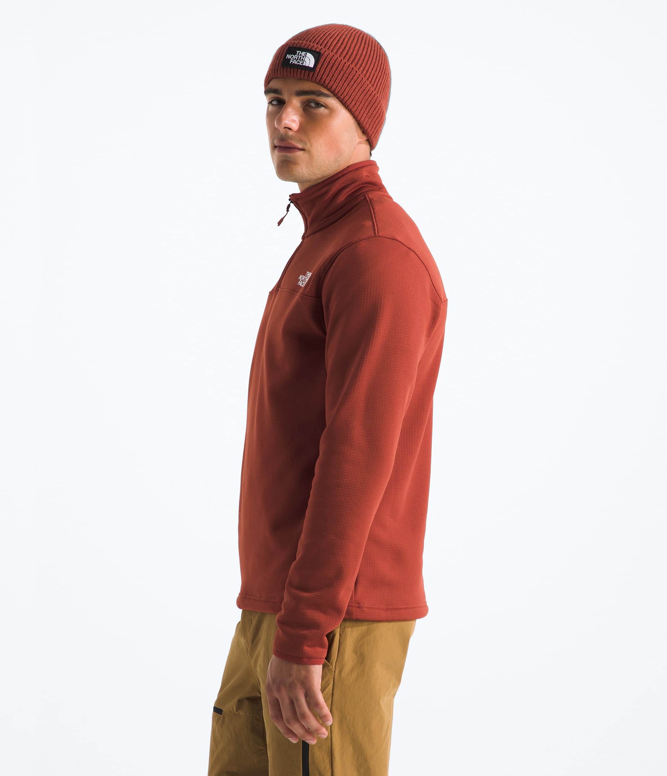 Men's Cedar Trail Grid Fleece ¼-Zip | The North Face