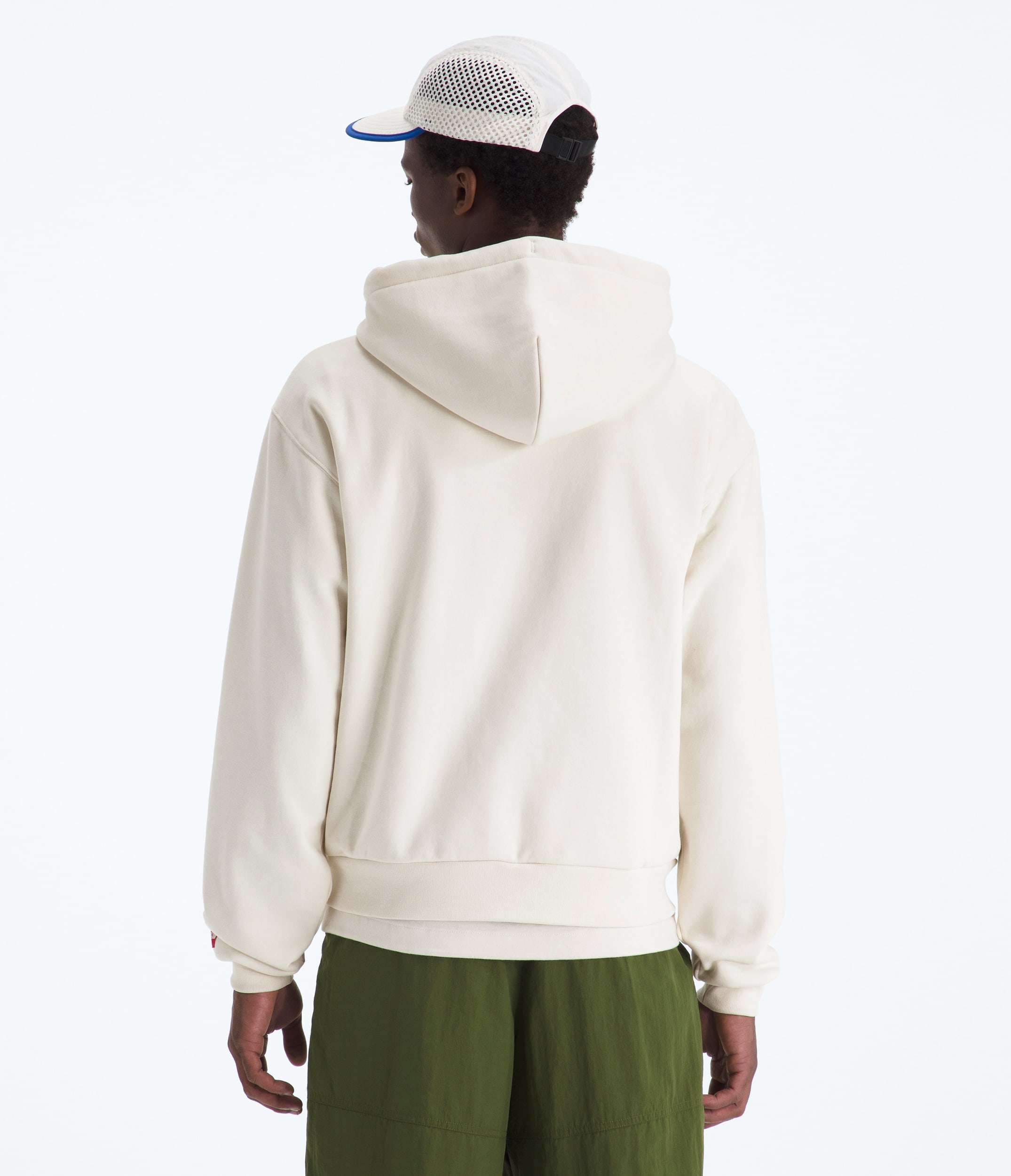 Mens TNF Red Box Hoodie TNF BACK