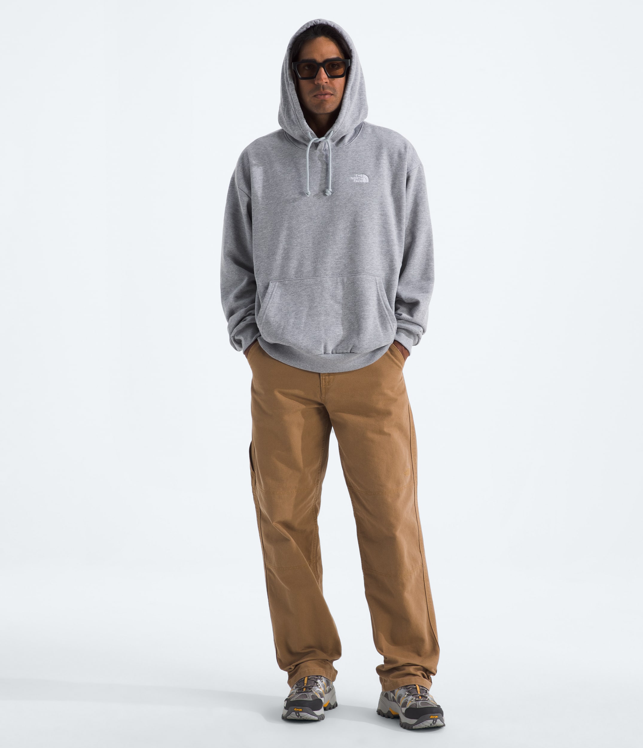 Mens Evolution Simple Dome Oversize Hoodie TNF HERO2