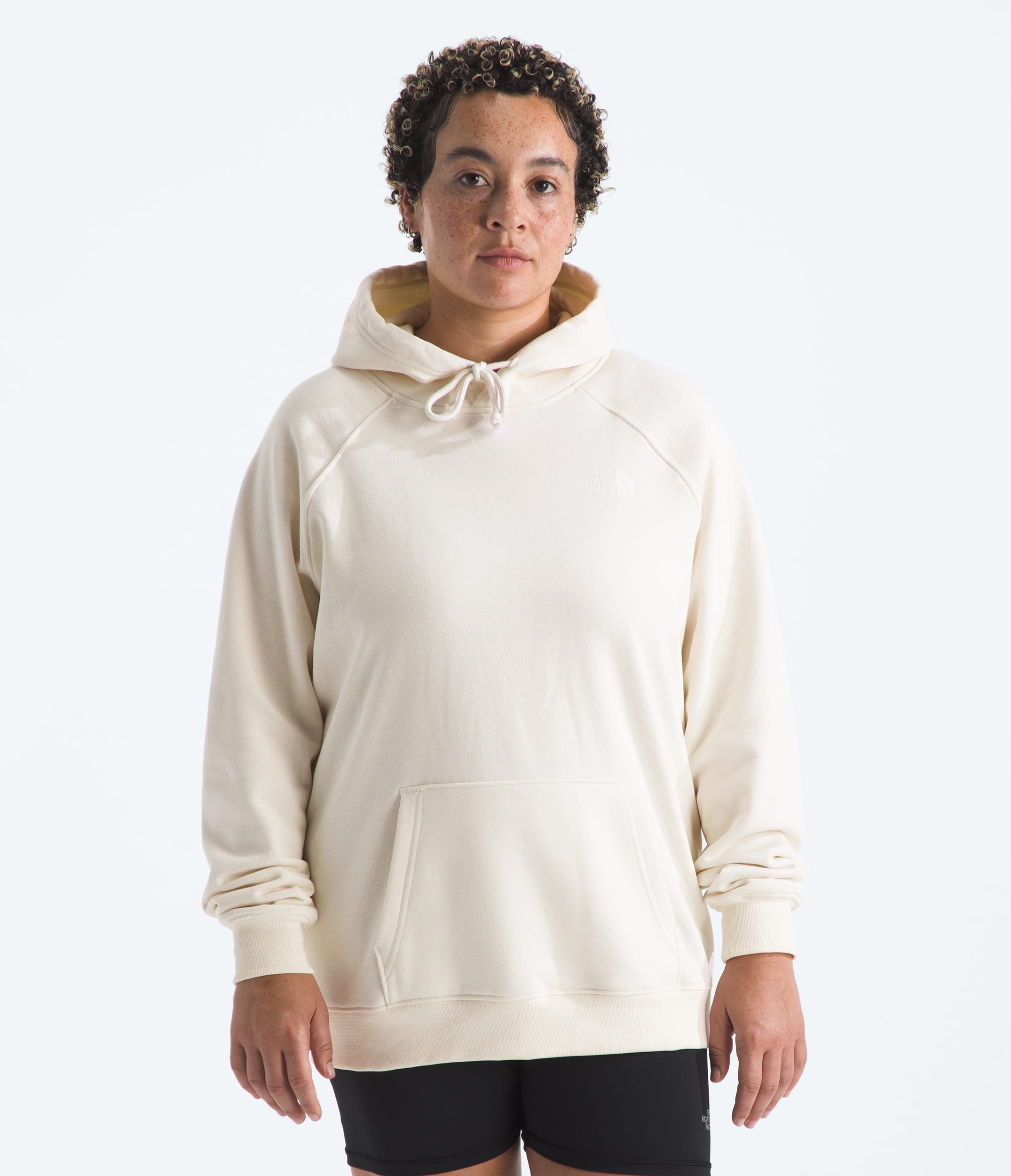 Womens Plus Evolution Box NSE Regular Hoodie TNF BACK