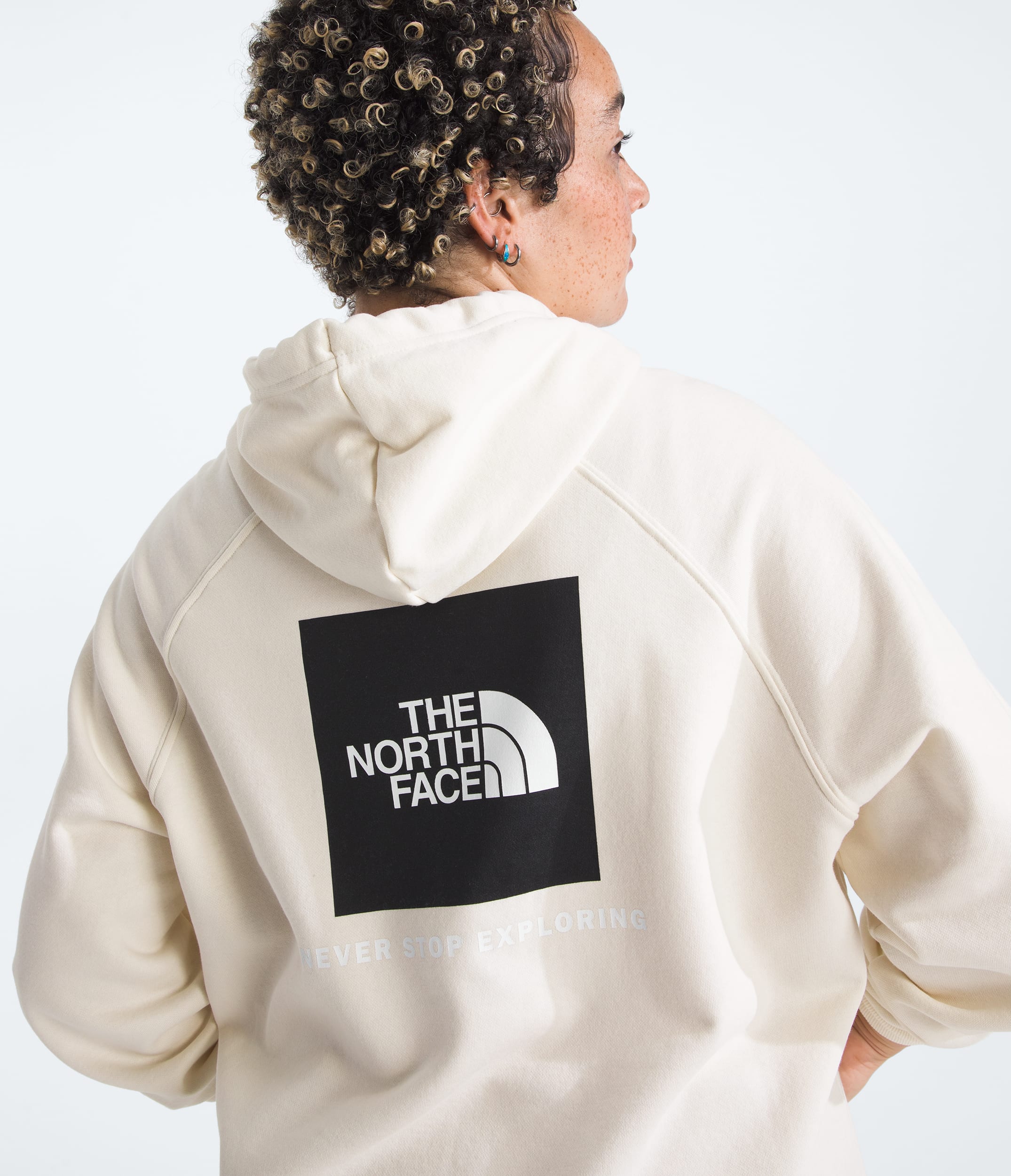 Womens Plus Evolution Box NSE Regular Hoodie TNF HERO2