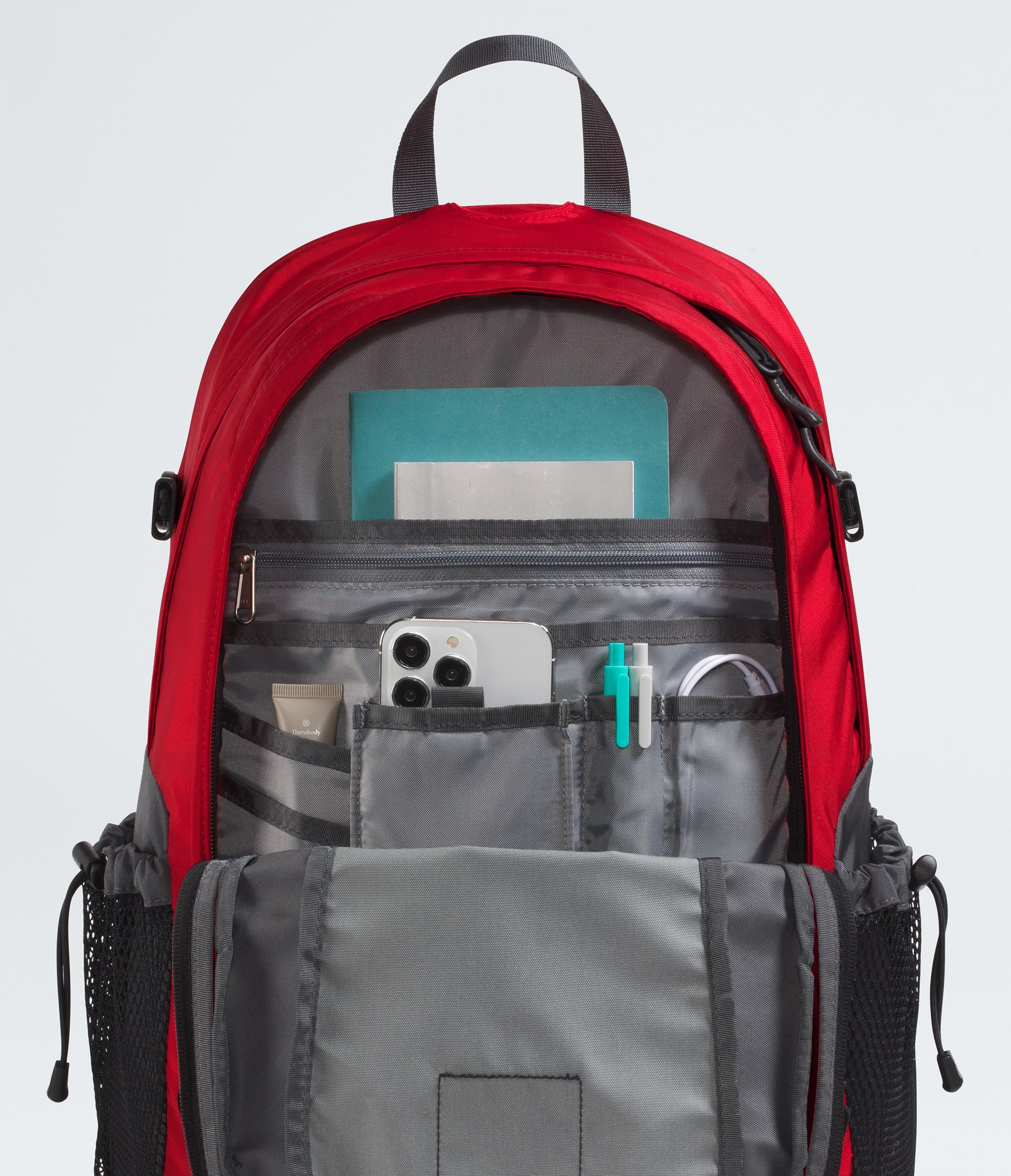 Hot Shot SE Backpack TNF TNF RedZinc Grey DETAIL1
