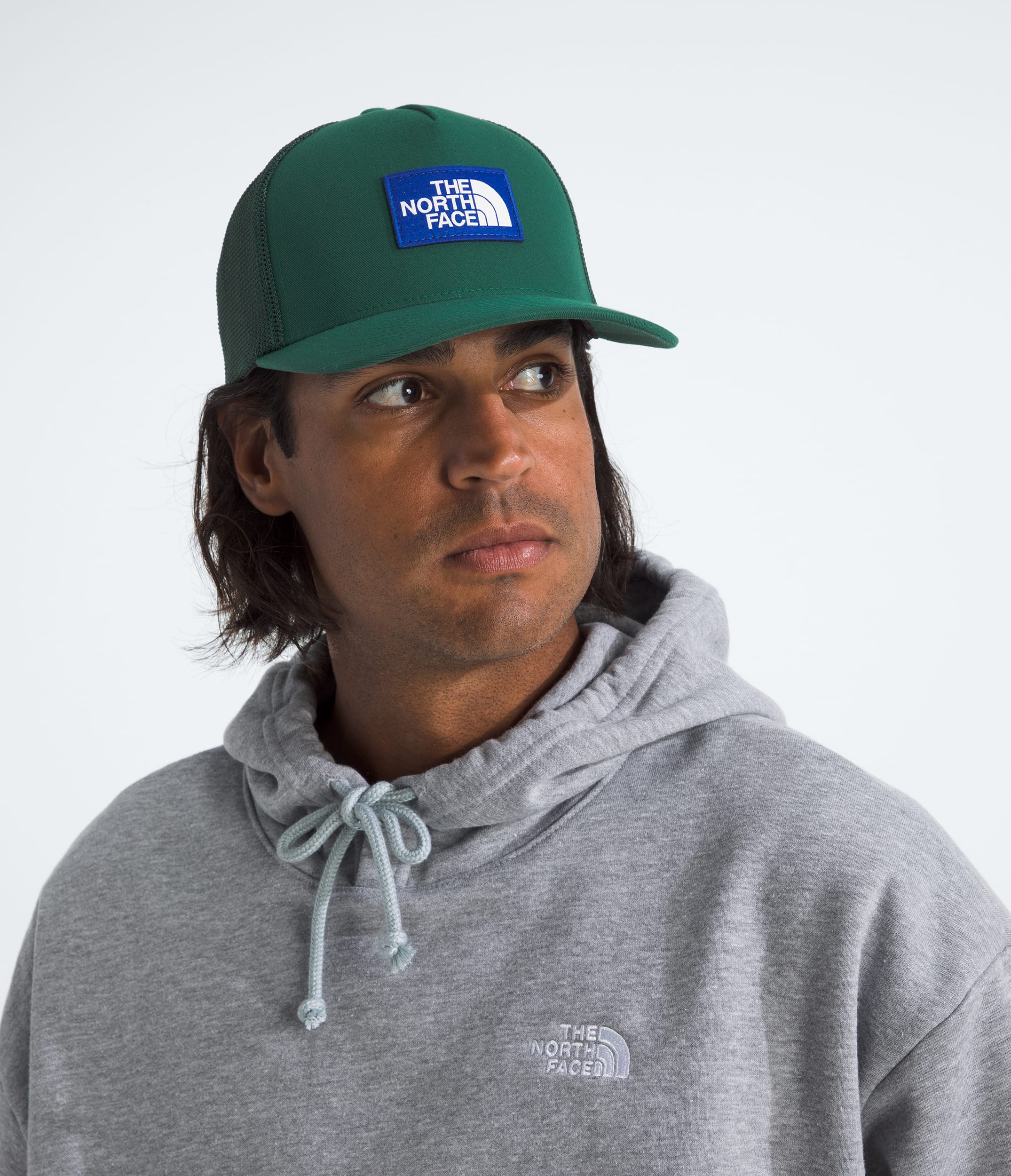 Keep It Patched Trucker Hat TNF MODELBACK