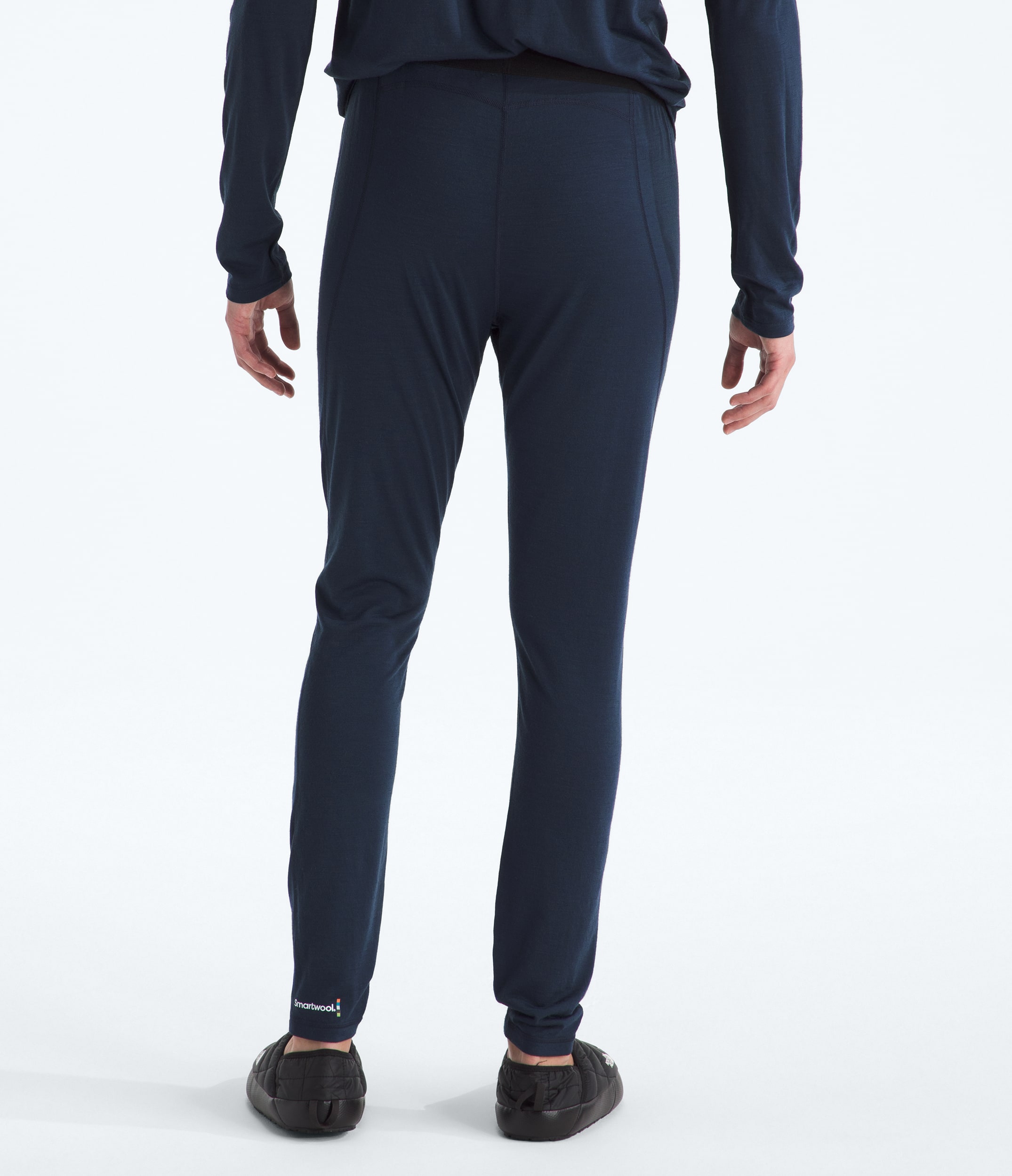 TNF X Smartwool Mens Merino Blend 150 Bottoms TNF BACK