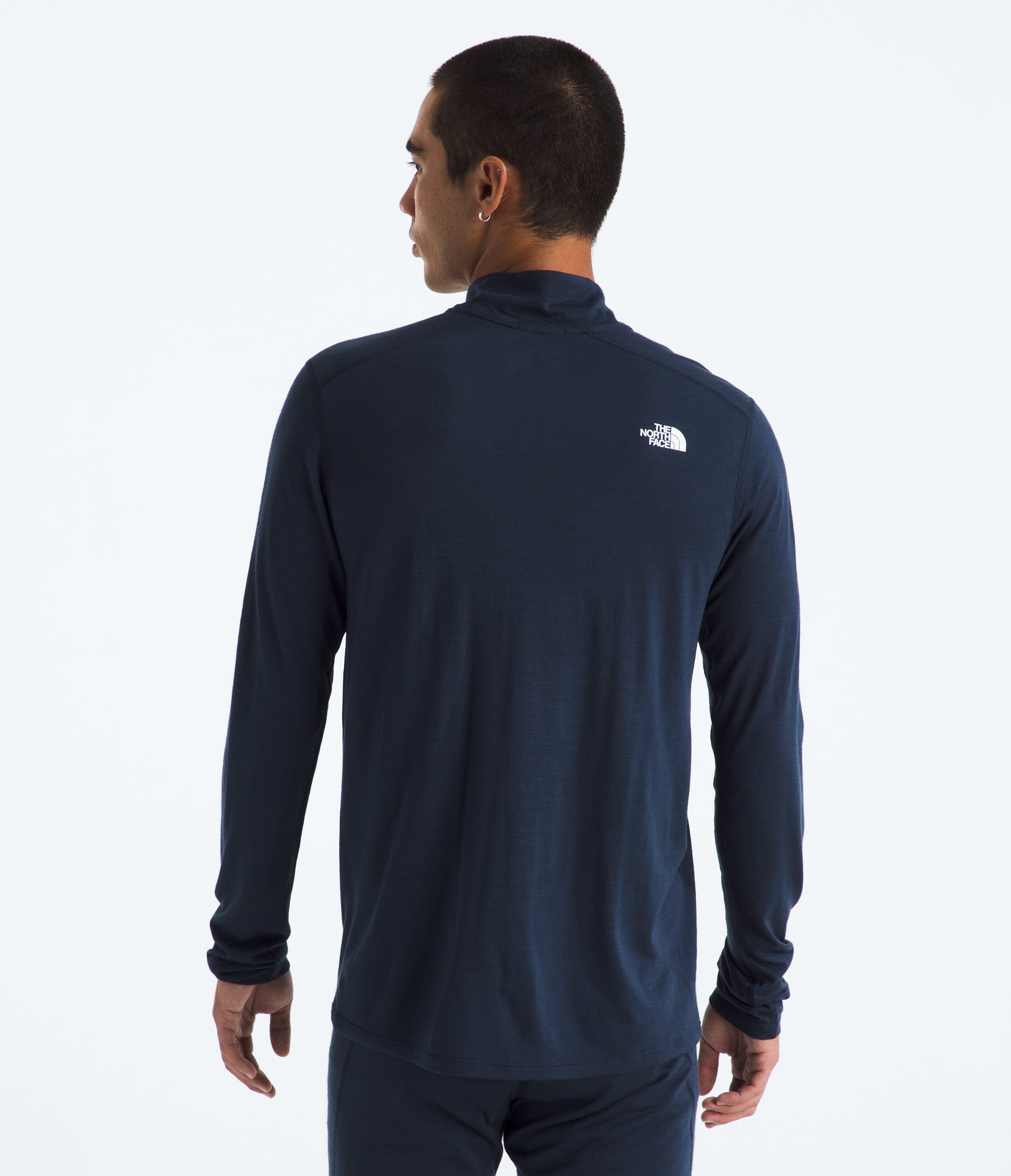 TNF X Smartwool Men's Merino Blend 150 Long-Sleeve ¼-Zip | The