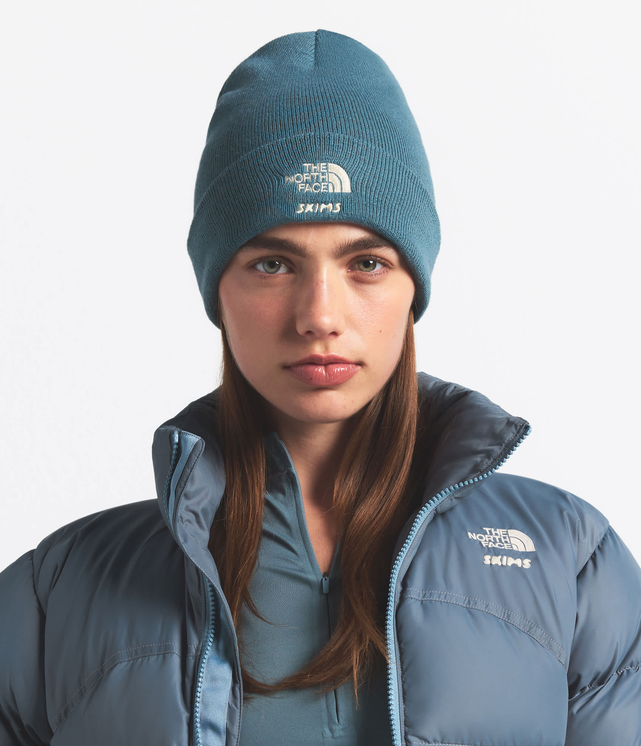 Tuque The North Face x SKIMS TNF Cyanite Sk HERO