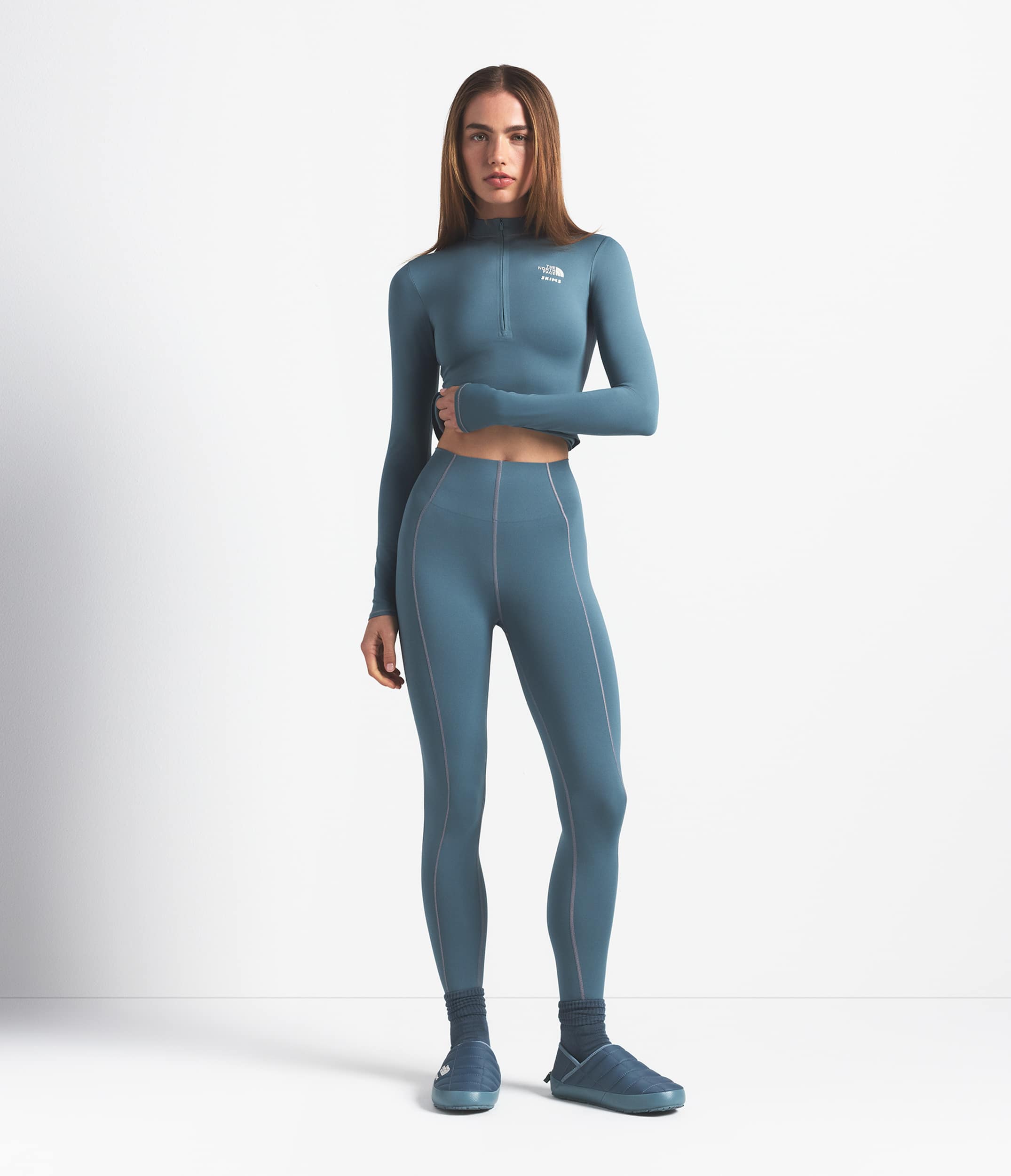Legging Refina pour femmes The North Face x SKIMS TNF Cyanite Sk HERO