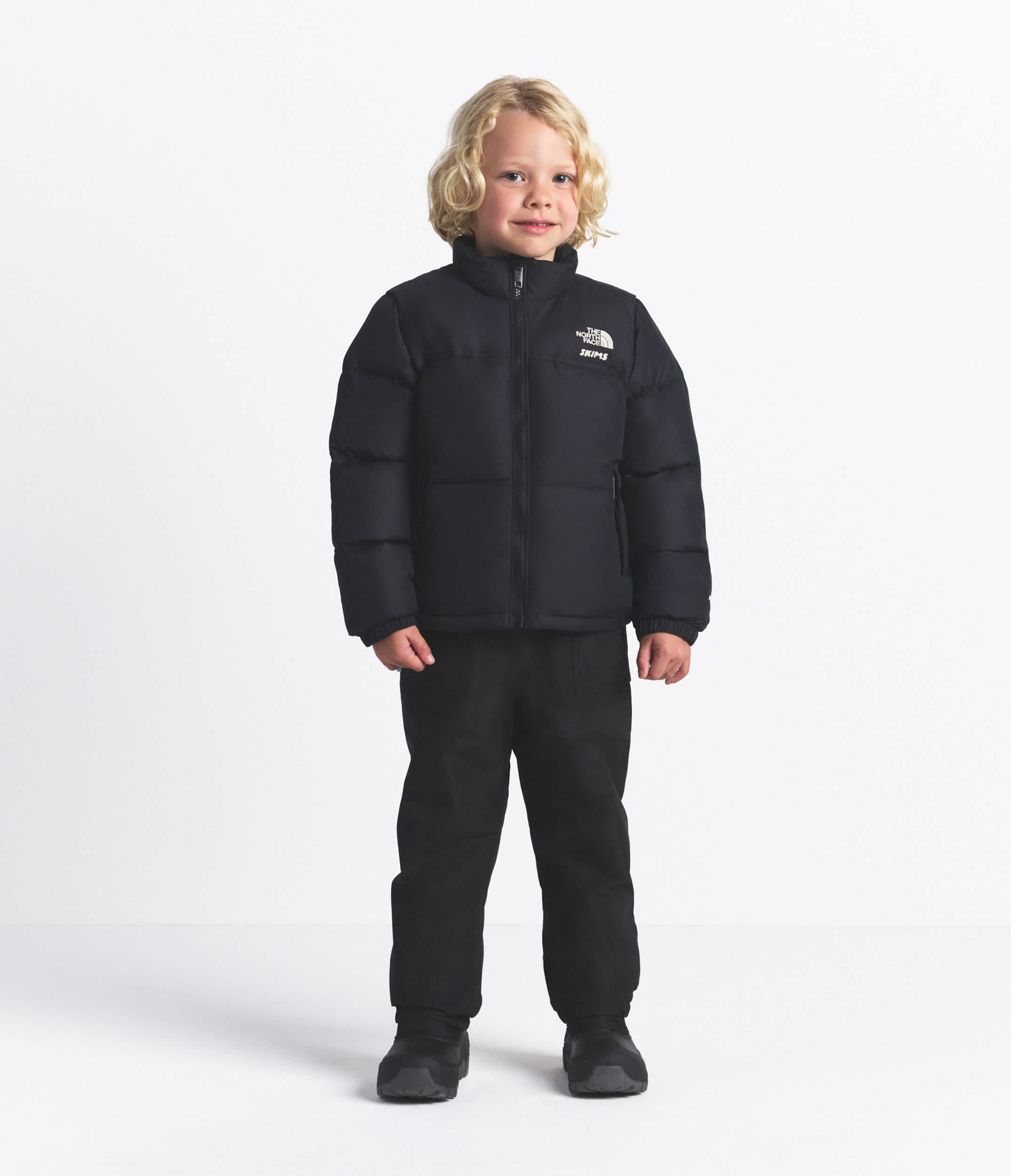 Manteau Nuptse 1996 pour enfants The North Face x SKIMS TNF Onyx Sk HERO