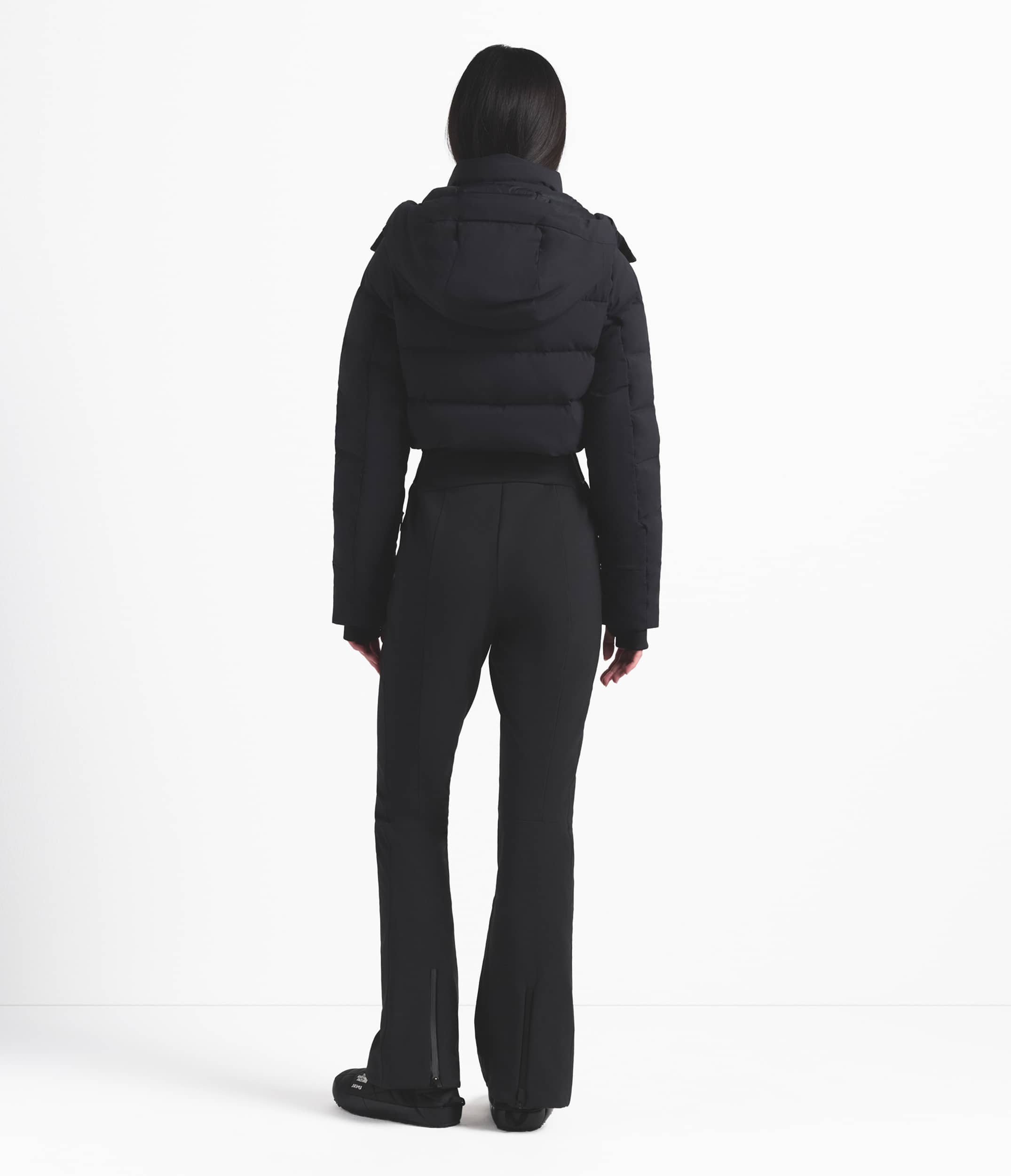 Combinaison Off The Clock pour femmes The North Face x SKIMS TNF Onyx Sk BACK