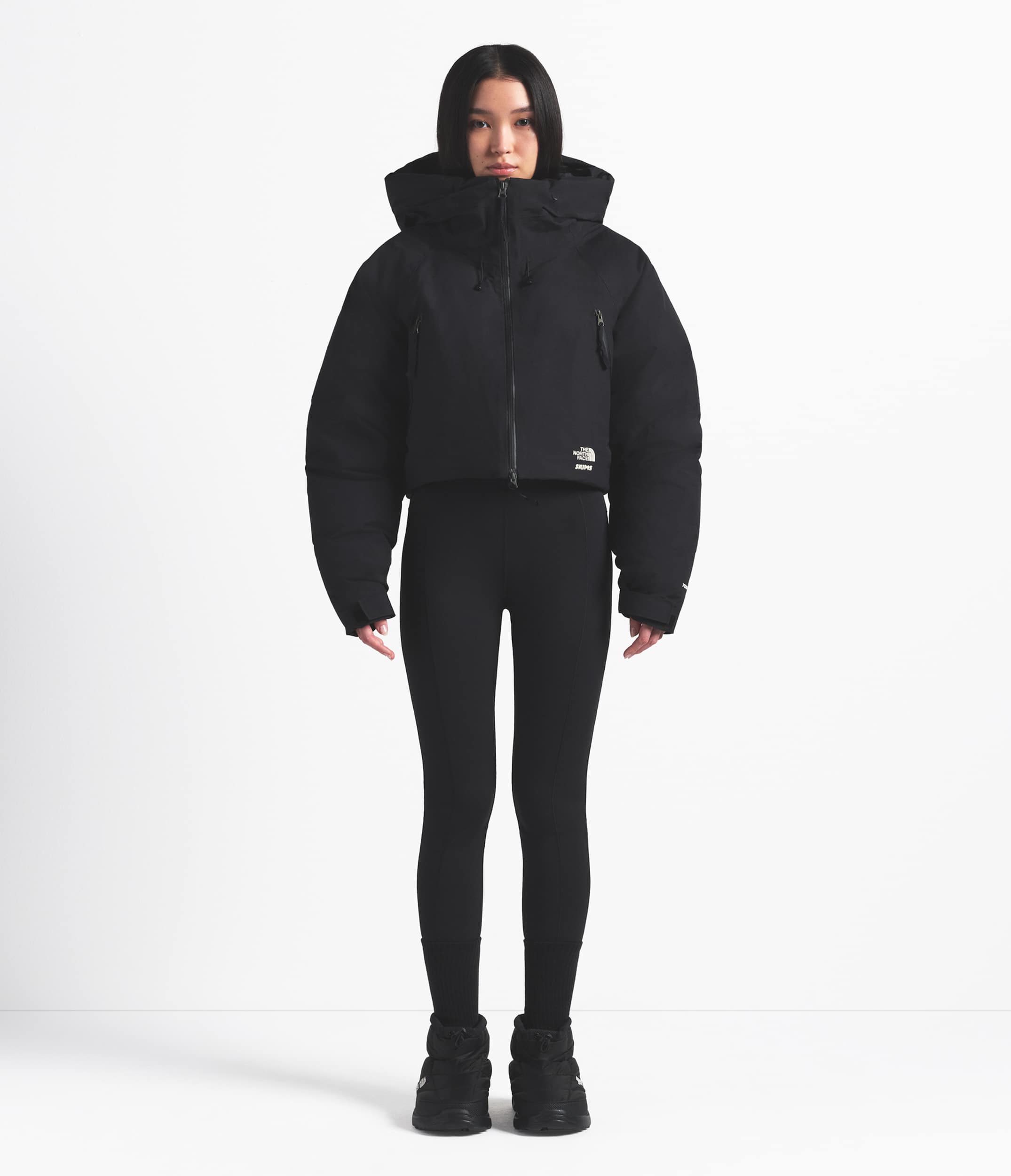Manteau  coque isole The North Face x SKIMS TNF Onyx Sk MODELALT4