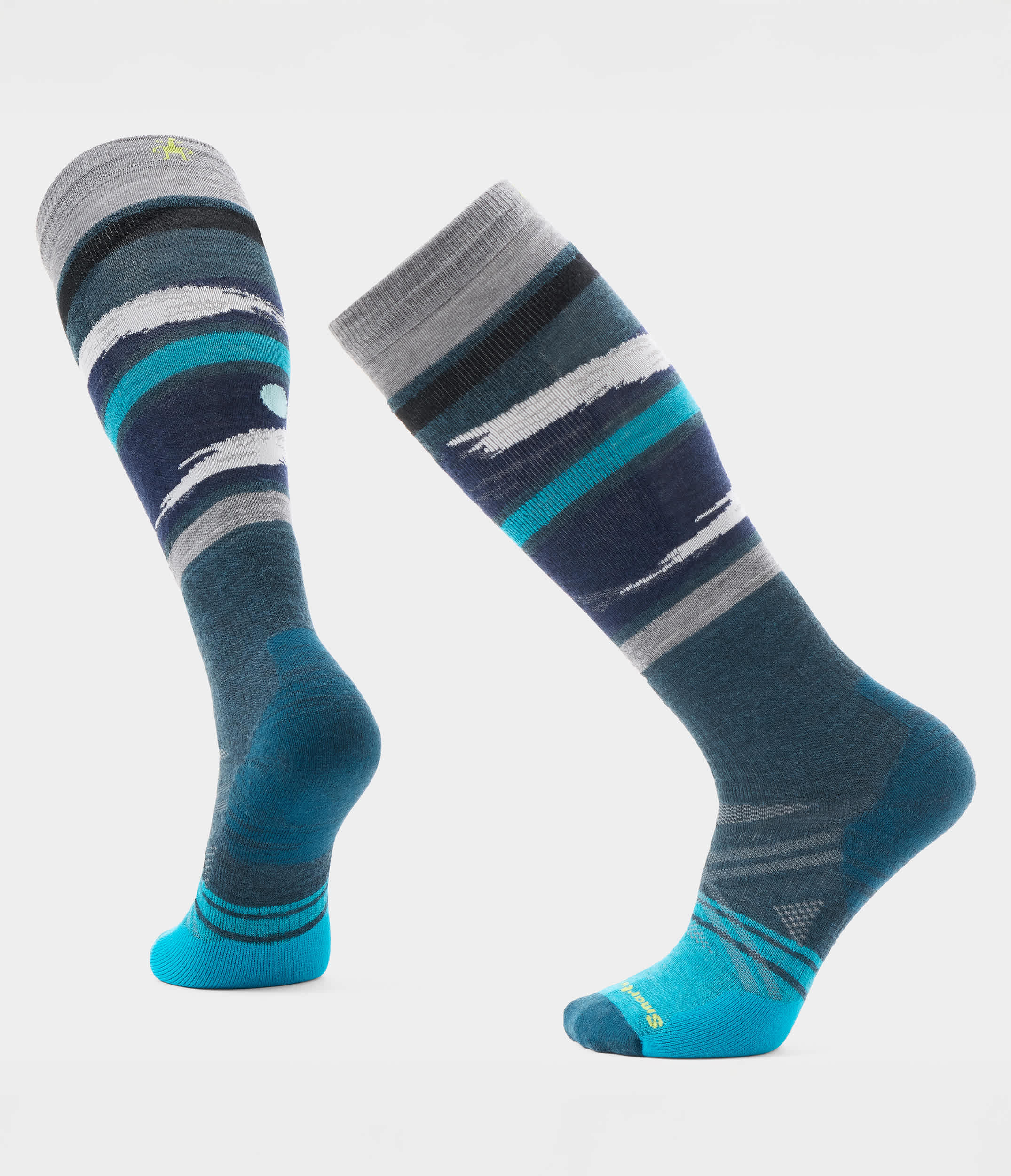TNF X Smartwool Ski Full Cushion Midnight Ski OTC Socks TNF HERO