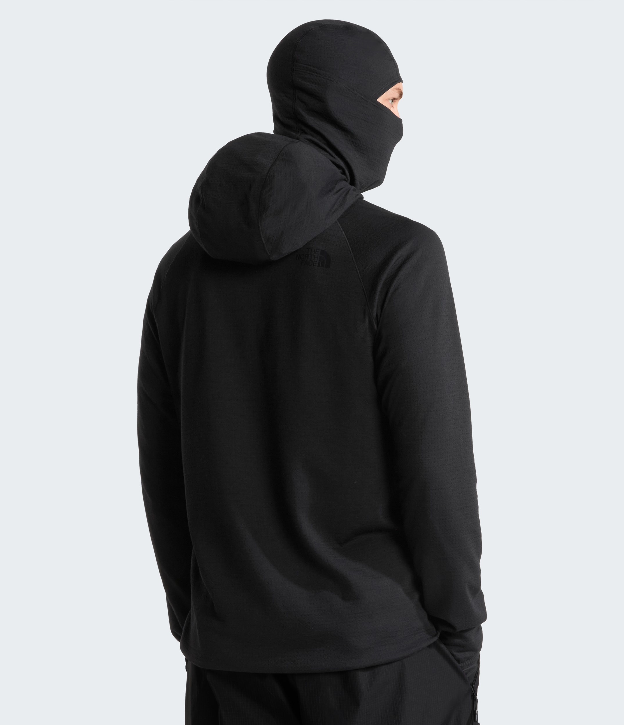 Mens Summit Series DOTKNIT AMK Hoodie TNF BACK