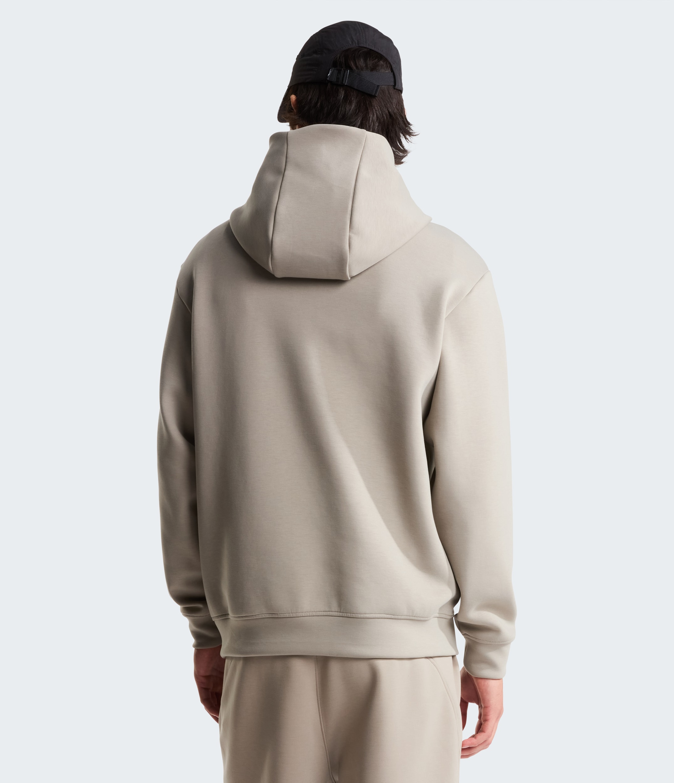 Mens Dynamic Zip Hoodie TNF BACK