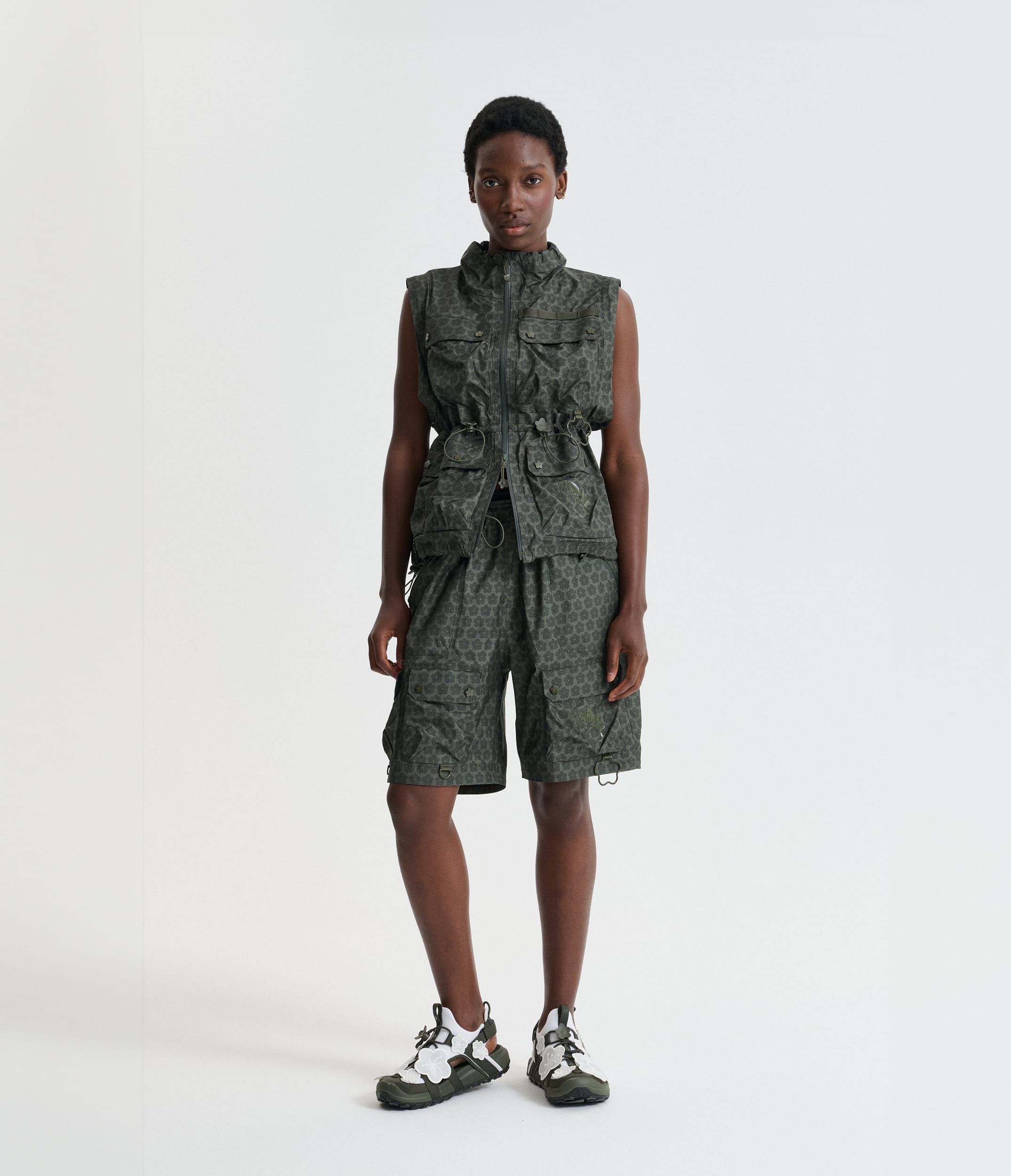 TNF x Cecilie Bahnsen Carla Convertible Pants TNF ALT3