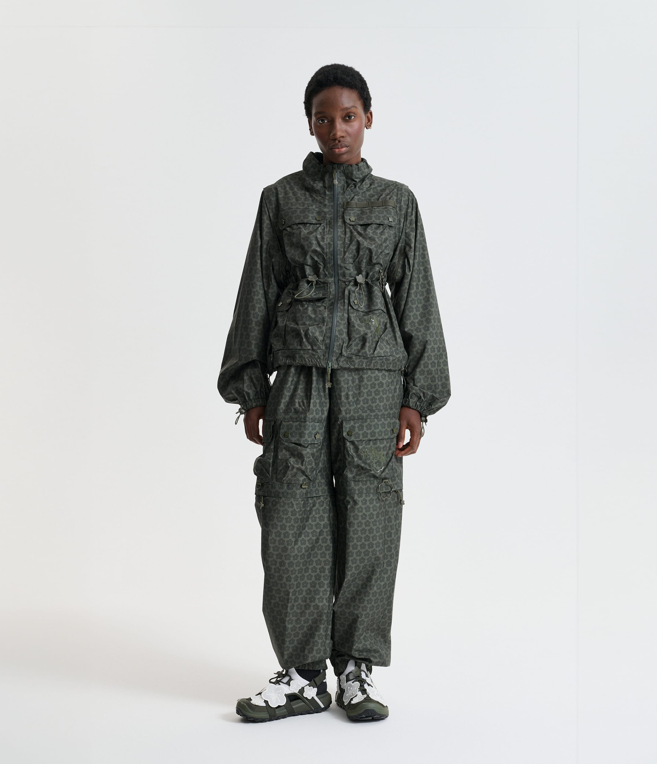 TNF x Cecilie Bahnsen Carla Convertible Pants TNF Main