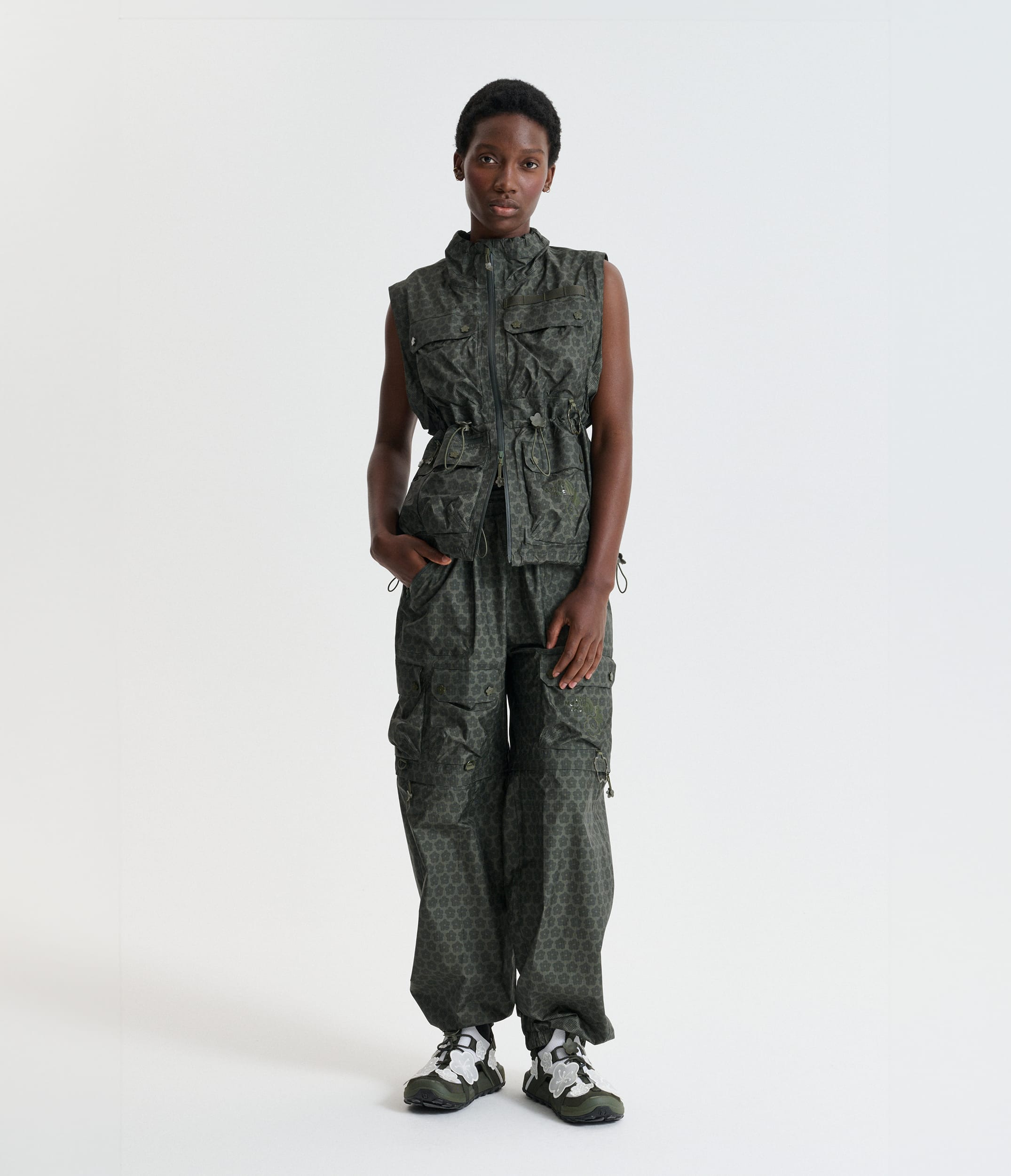 TNF x Cecilie Bahnsen Tenzin Convertible Jacket TNF ALT3