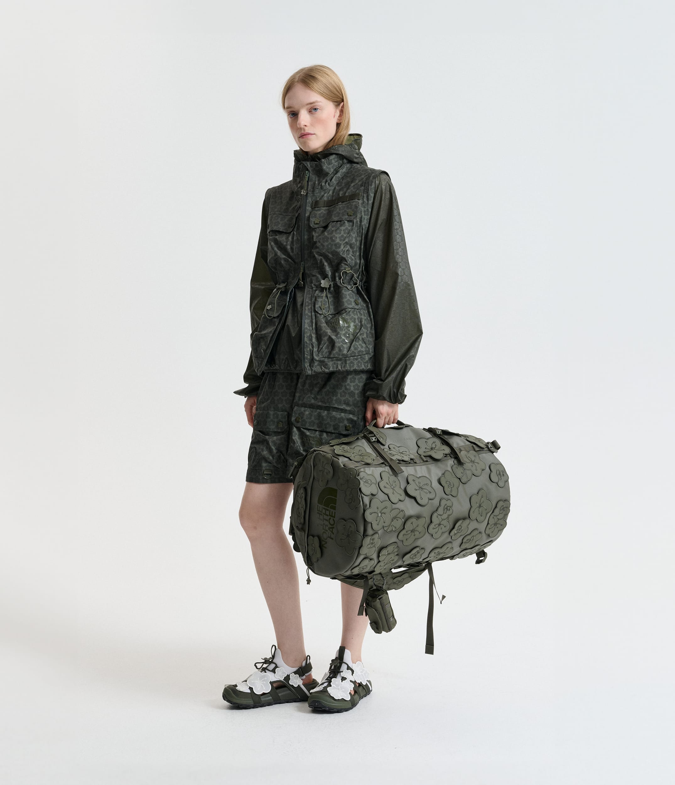 TNF x Cecilie Bahnsen Anna Base Camp DuffelS TNF HERO