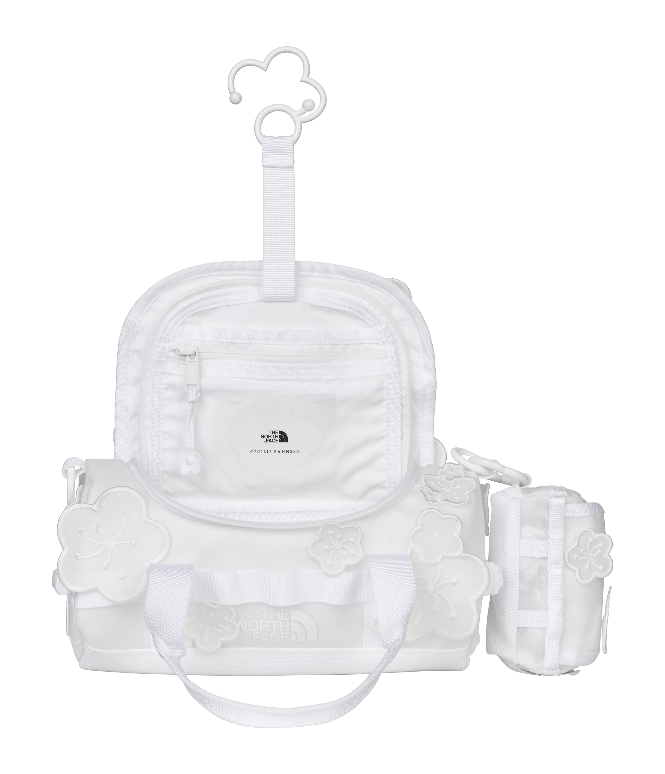 TNF x Cecilie Bahnsen Maria Translucent Base Camp Clutch TNF ALT2