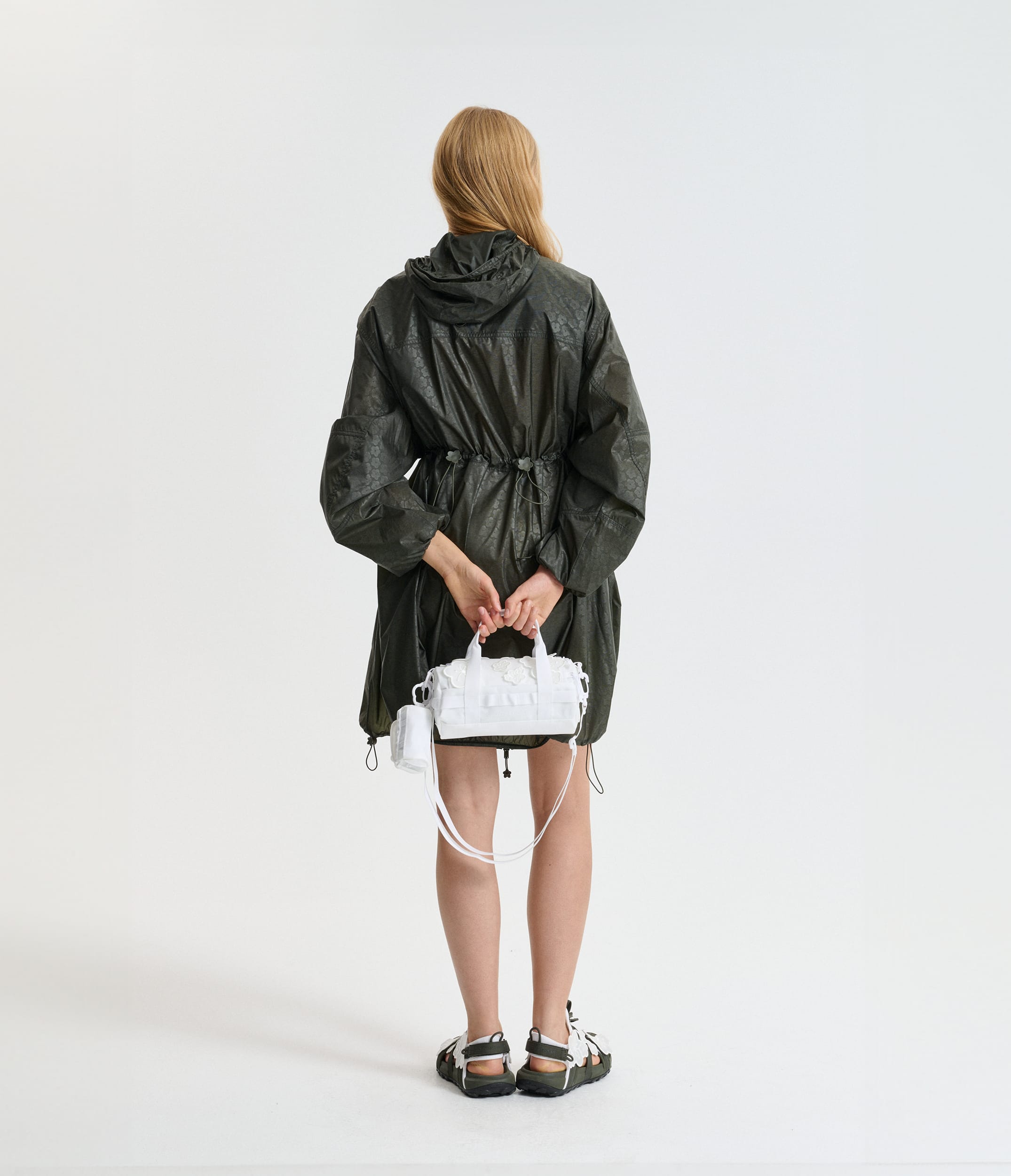 TNF x Cecilie Bahnsen Maria Translucent Base Camp Clutch TNF HERO2