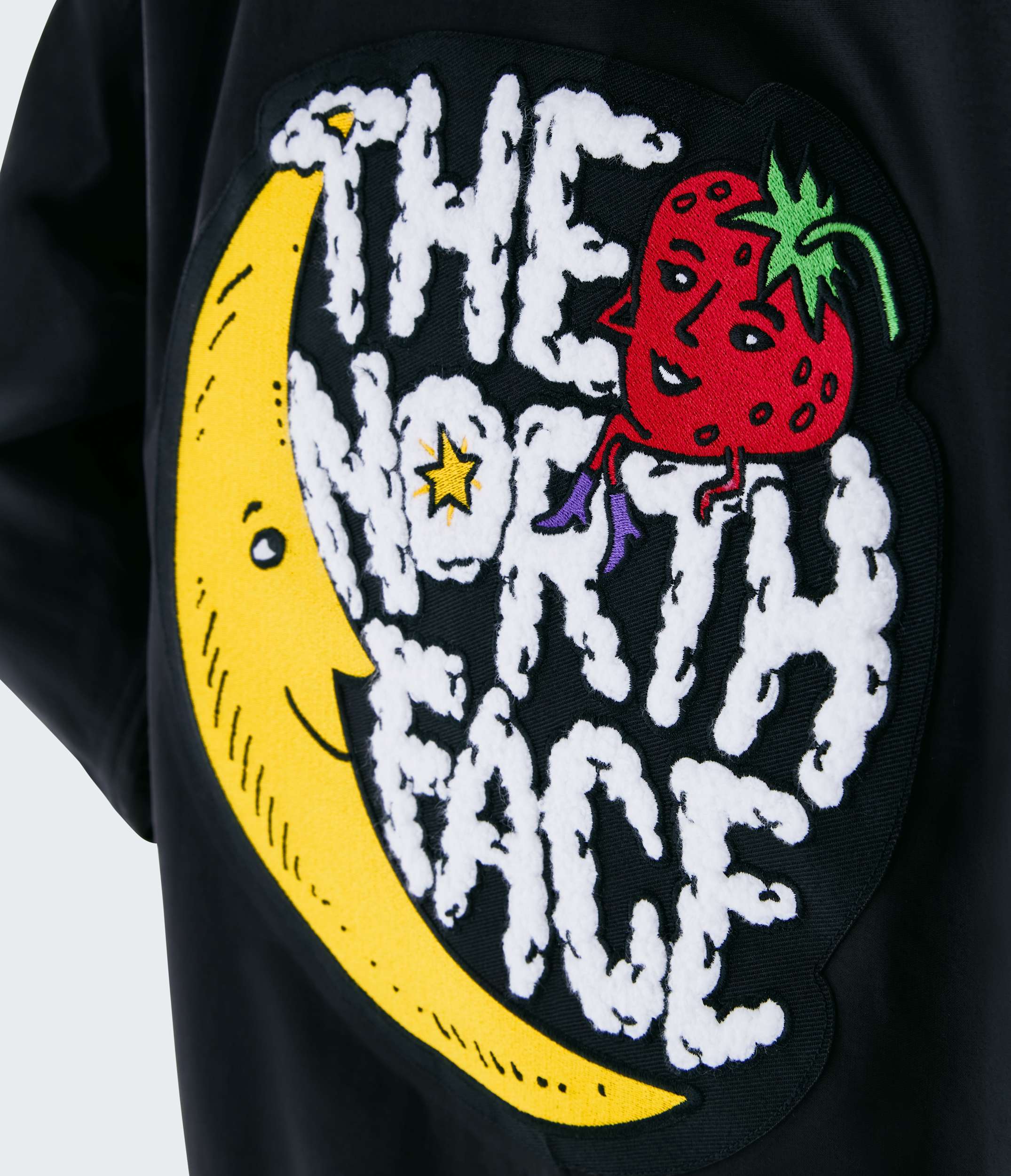 TNF x Sky High Farm Goods Mountain Jacket TNF MODELCLOSE1