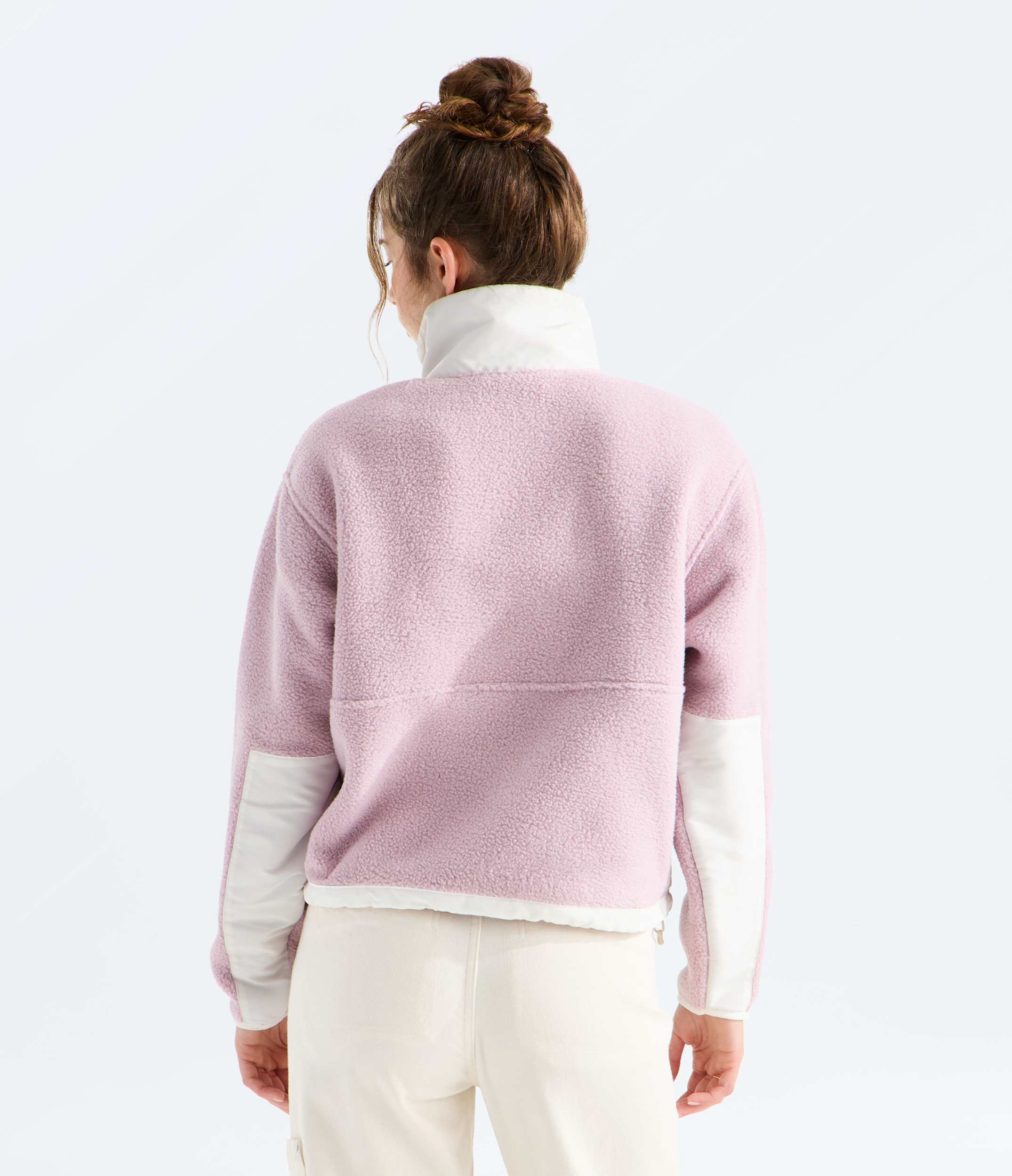 Womens Yumiori Off Peak Zip Jacket TNF BACK