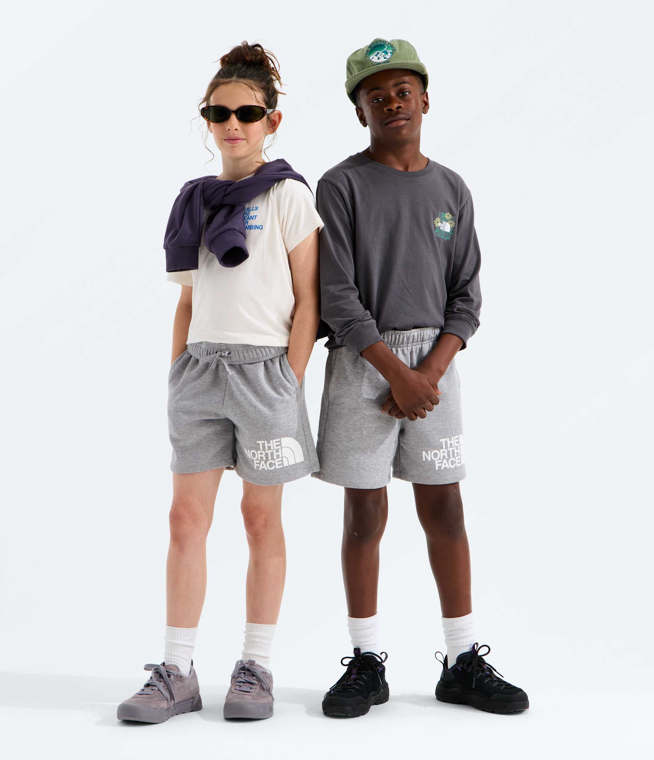 Boys  Girls Evolution Half Dome Shorts TNF Main