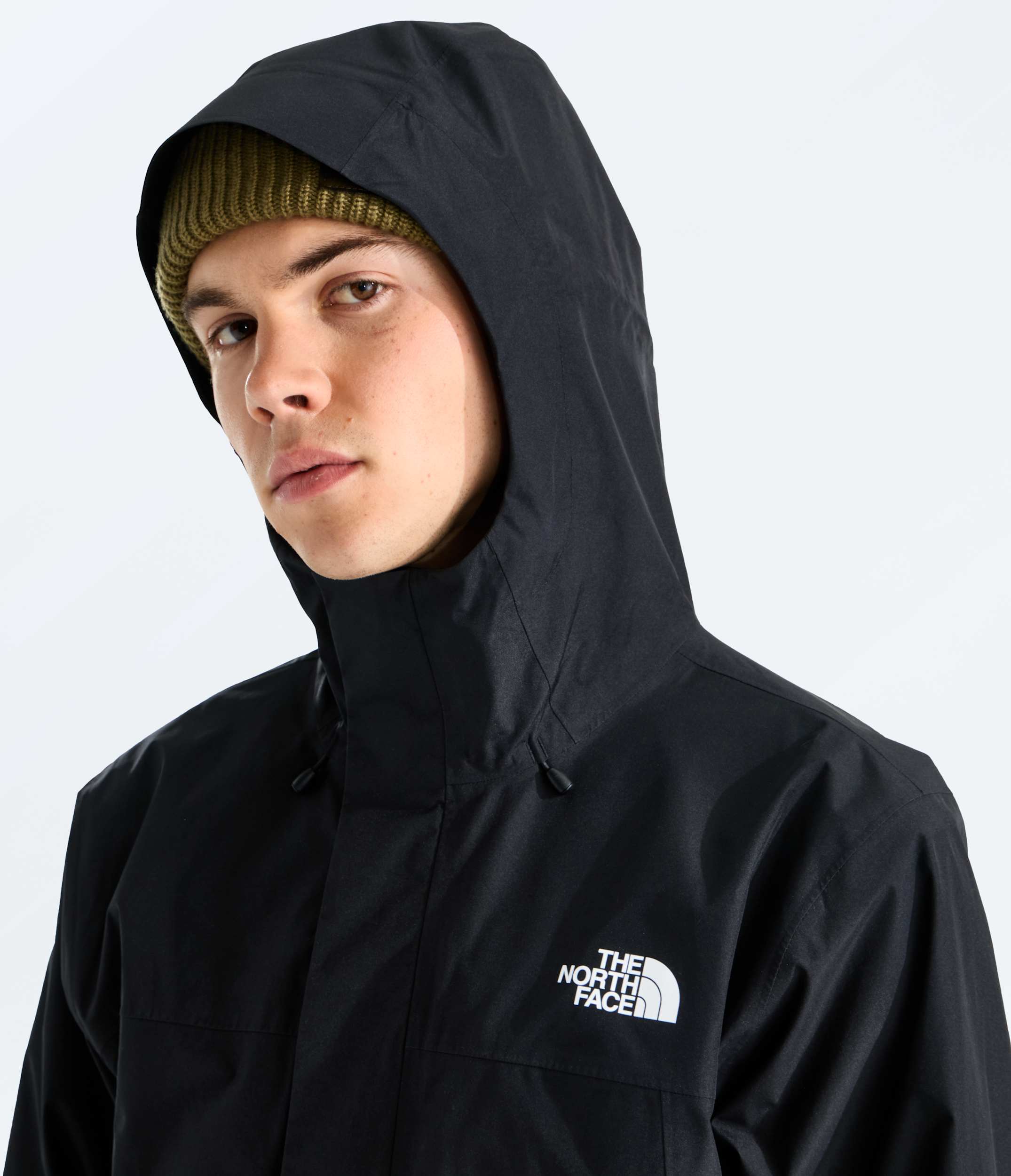 Mens All Terrain GORETEX ZipIn Shell TNF MODELHOOD2