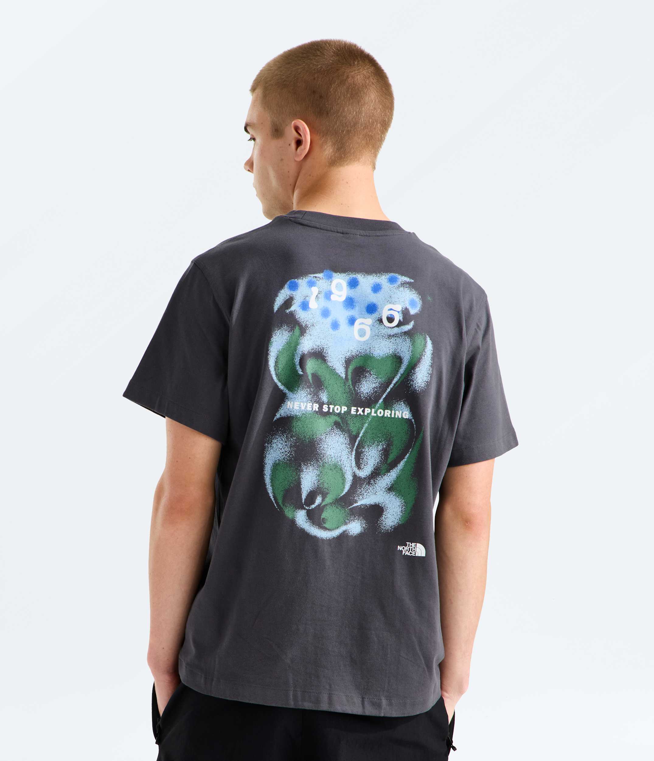 Mens 1966 Motion Relaxed ShortSleeve TeeGraphic TNF HERO