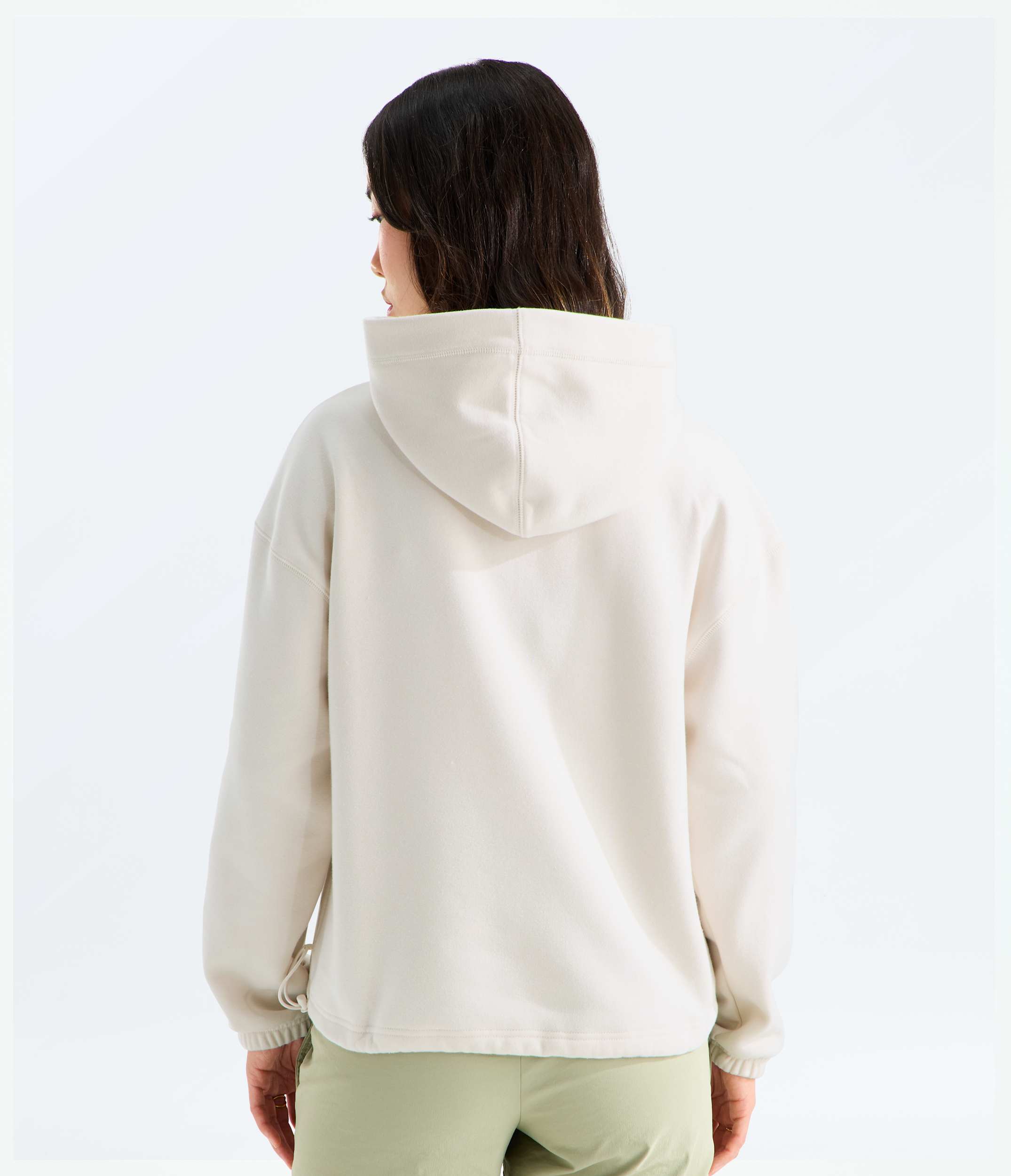 Womens Places We Love HoodieHimalayan Blue Poppy TNF BACK