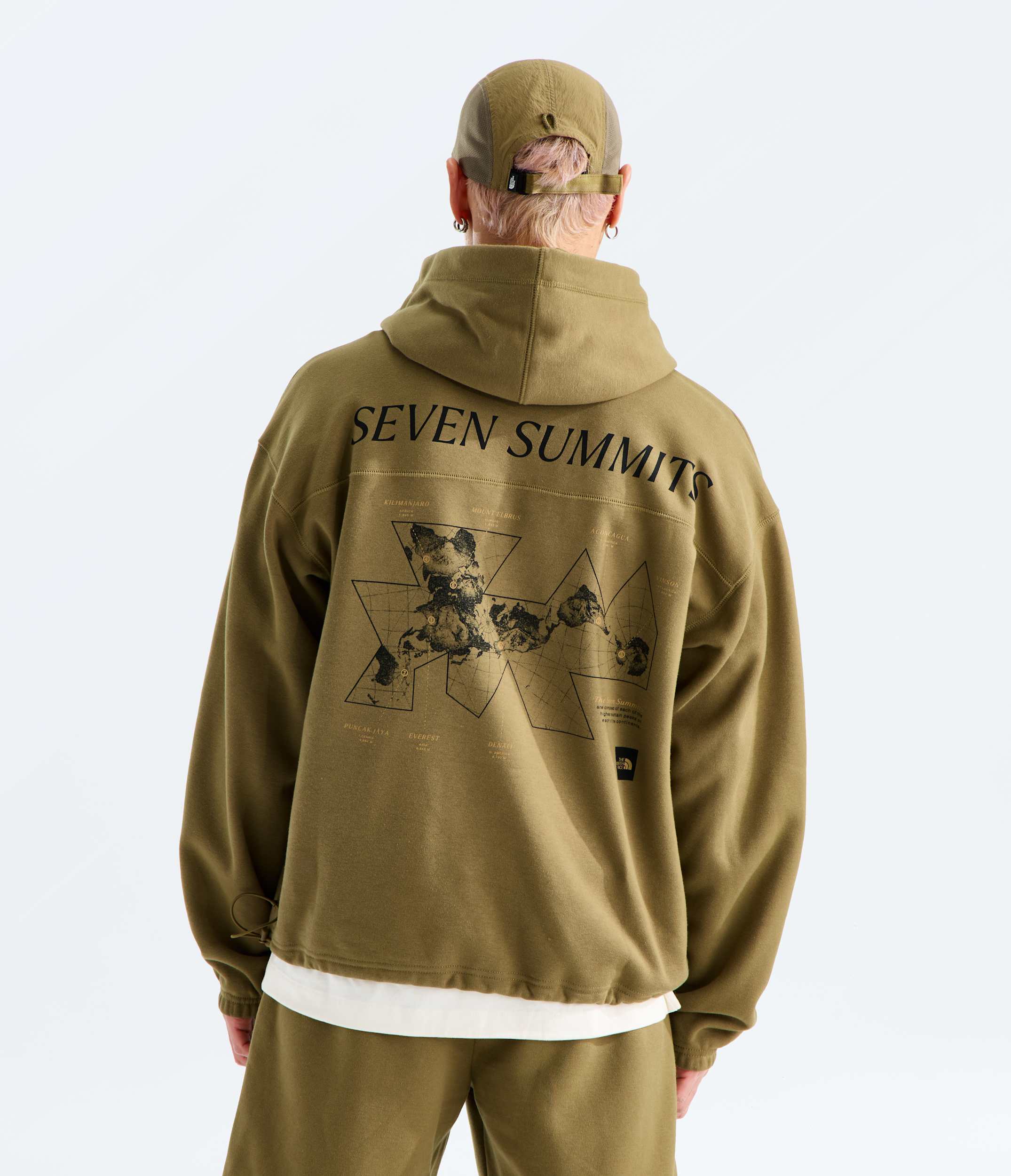 Mens Places We Love HoodieSeven Summits TNF BACK