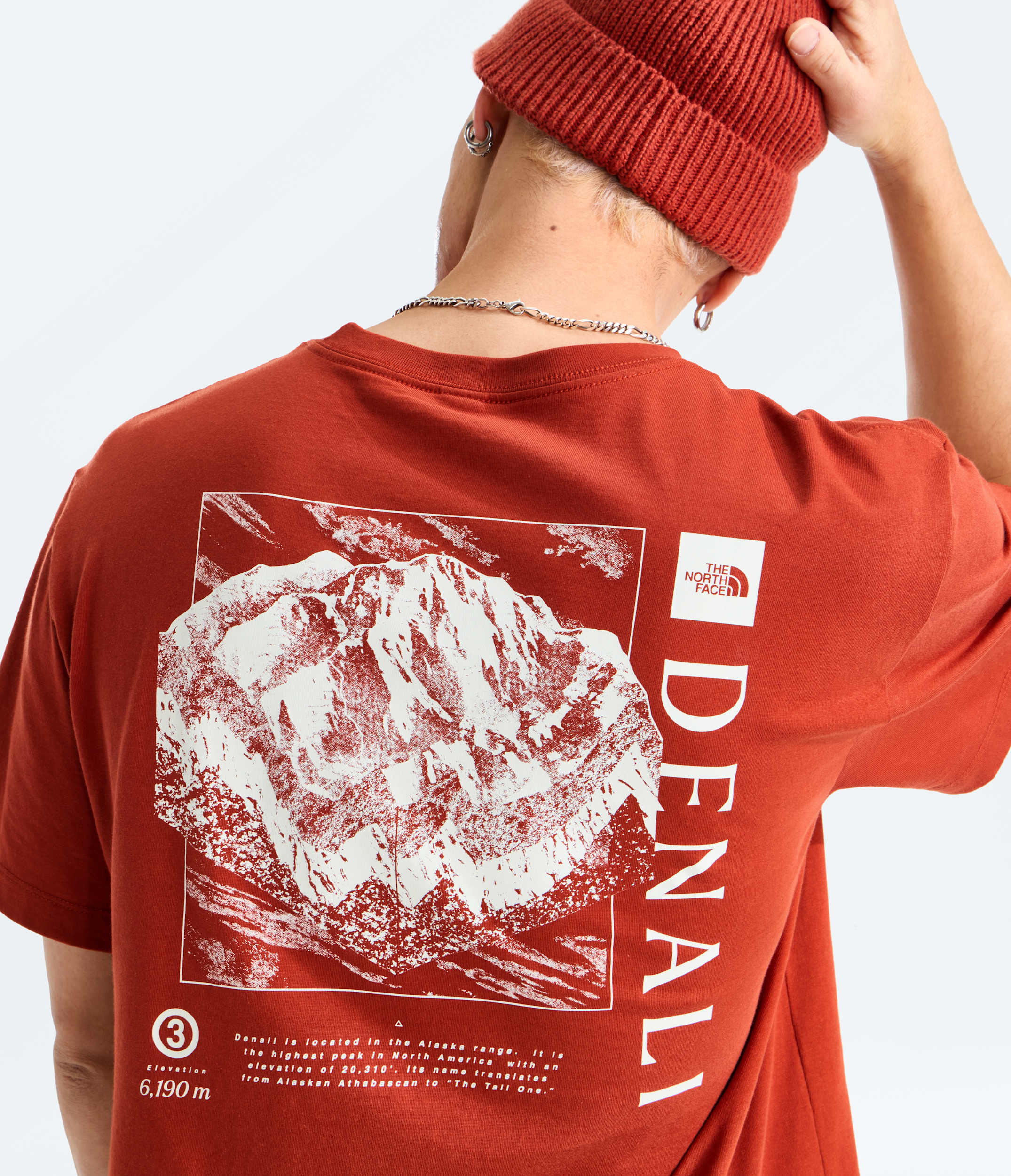 Mens Places We Love ShortSleeve TeeDenali TNF HERO2