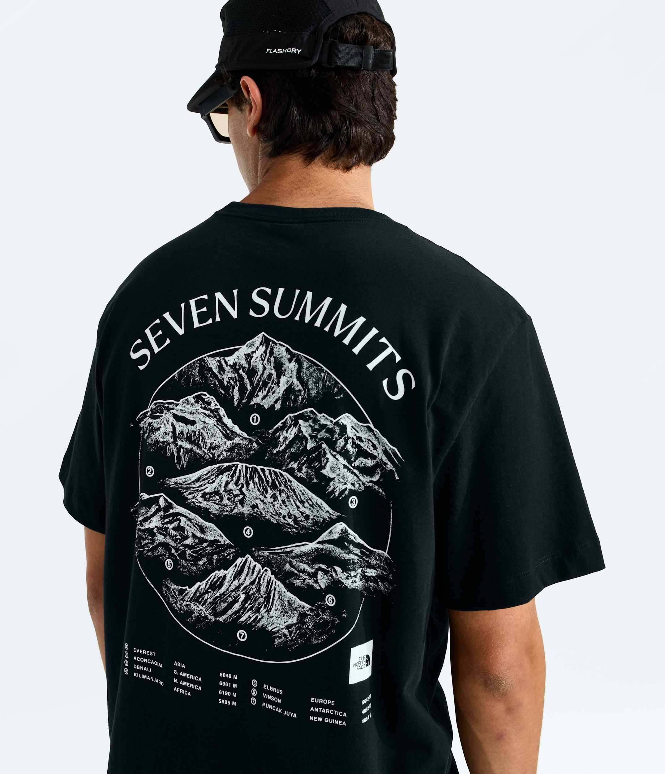Mens Places We Love ShortSleeve TeeSeven Summits TNF HERO2
