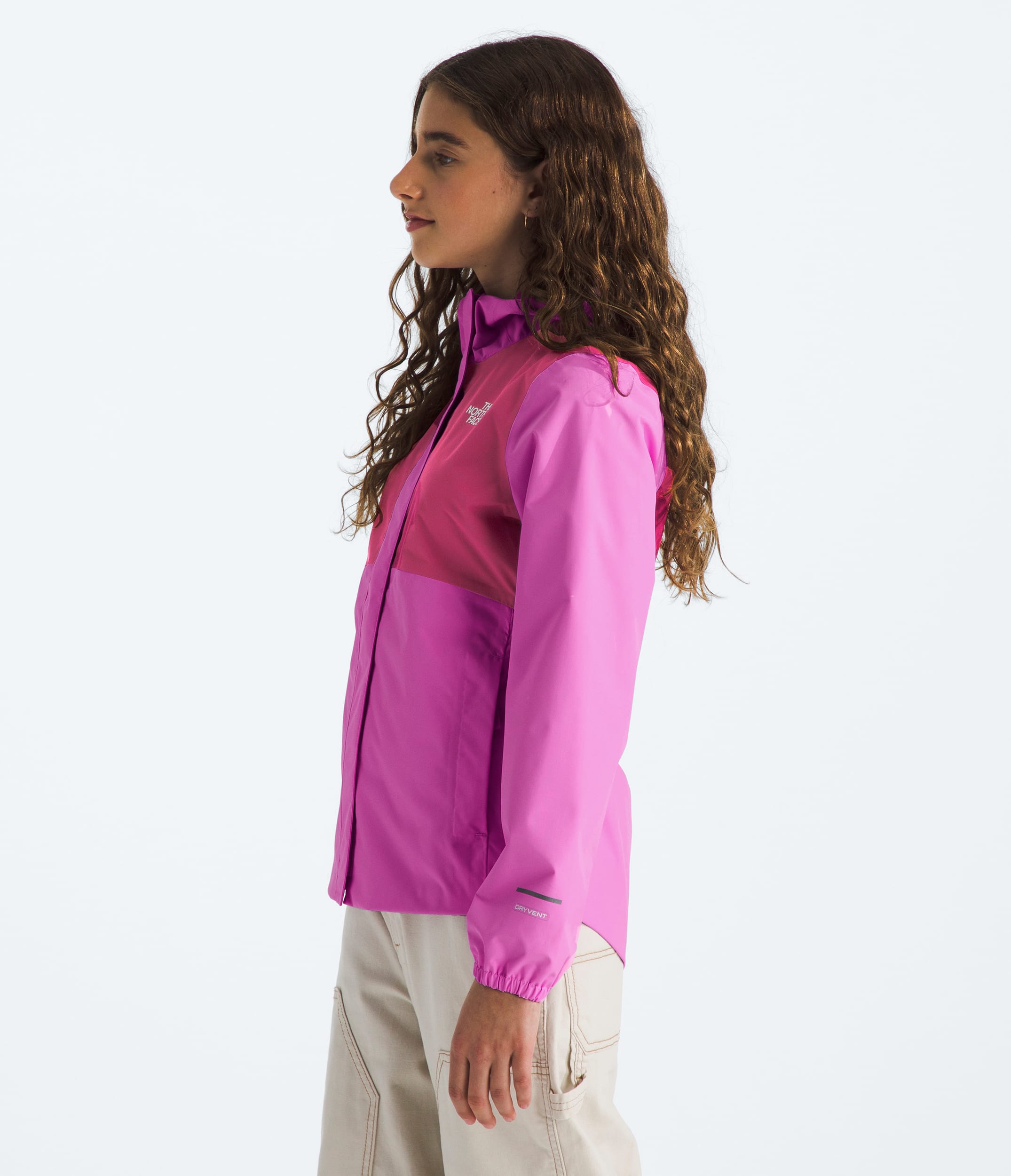 Girls Antora Rain Jacket TNF MODEL34
