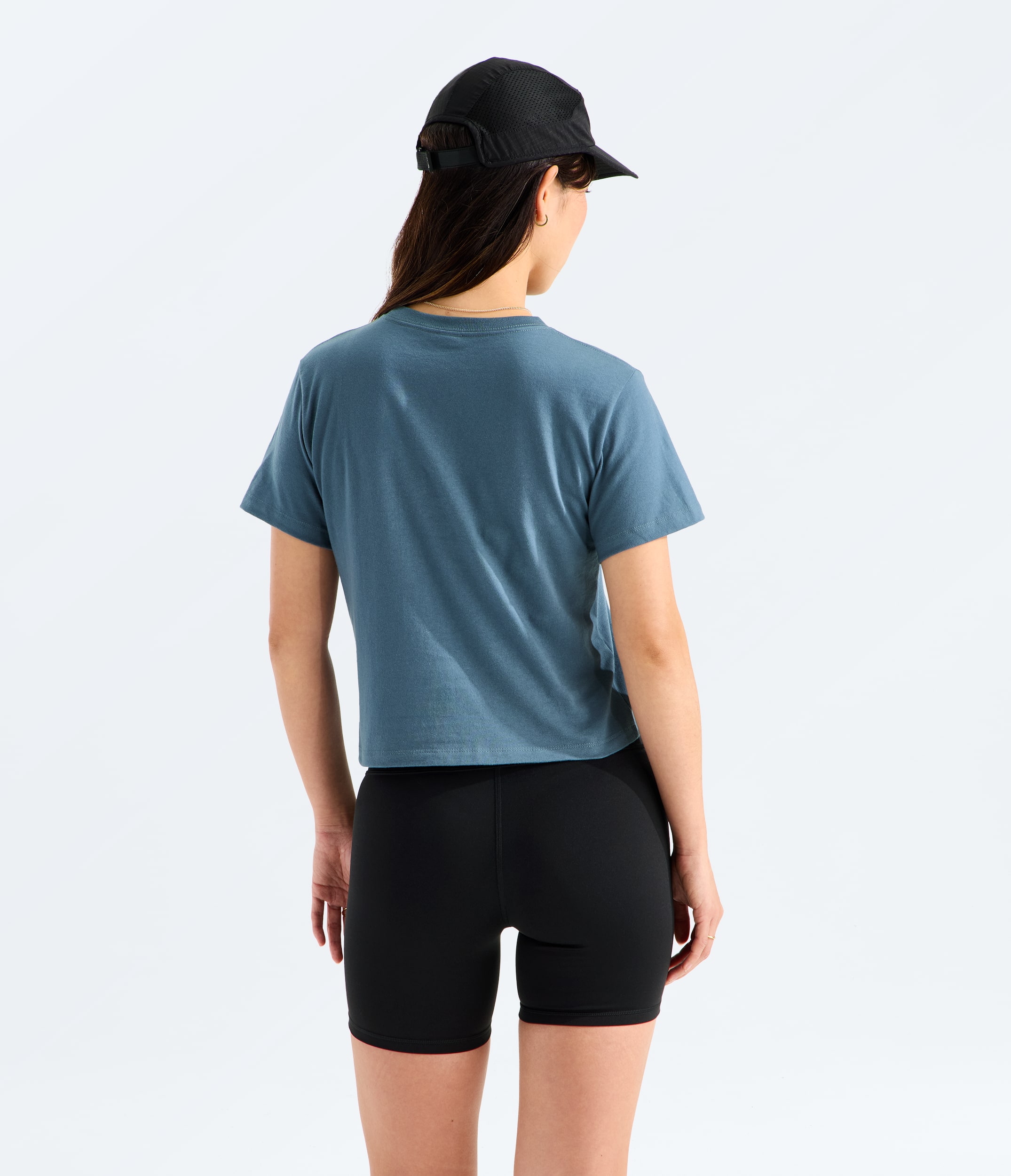 Womens TNF Essential Simple Dome Cutie ShortSleeve Tee TNF BACK