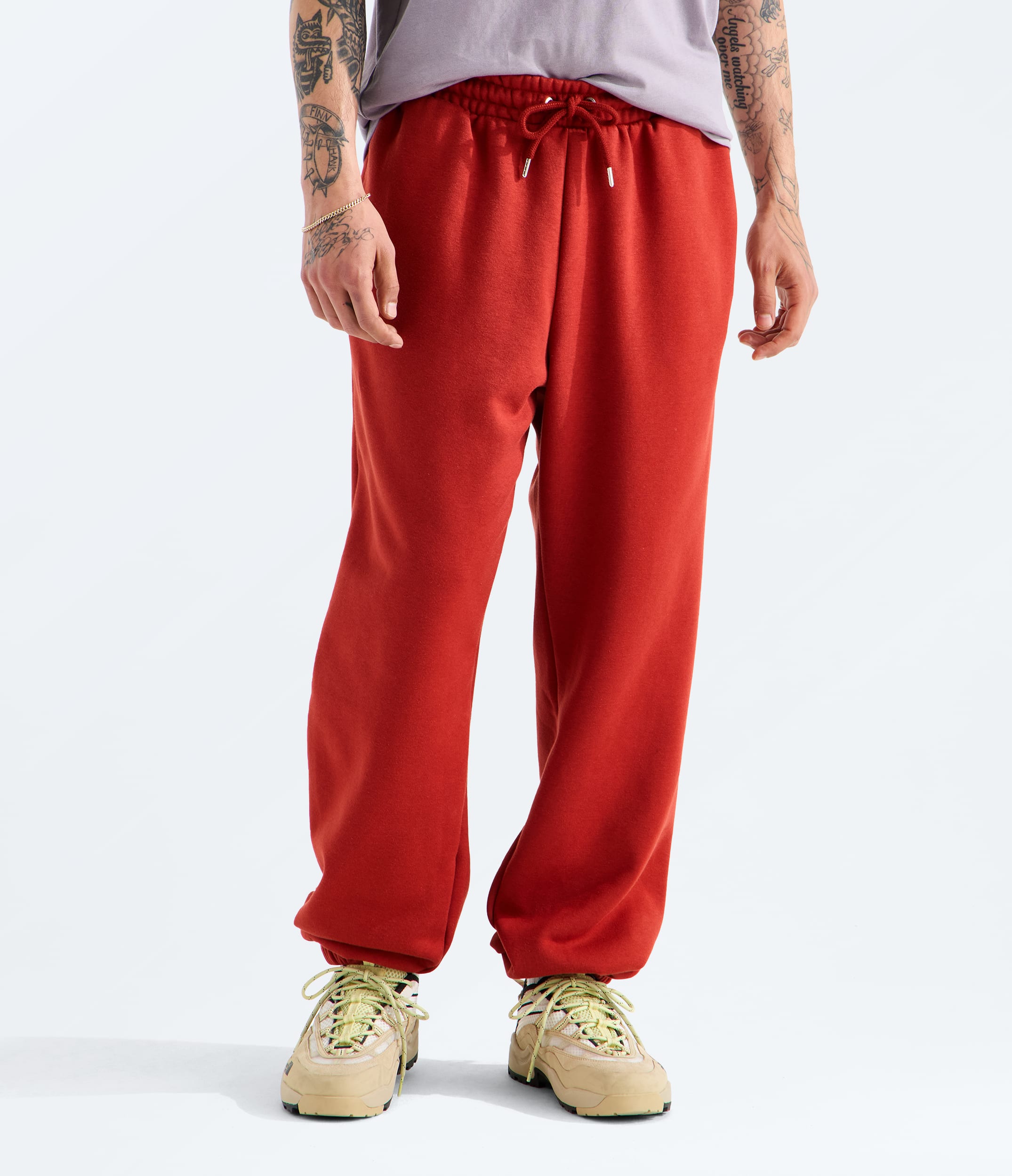 Mens TNF Essential Simple Dome Relaxed Pants TNF Main