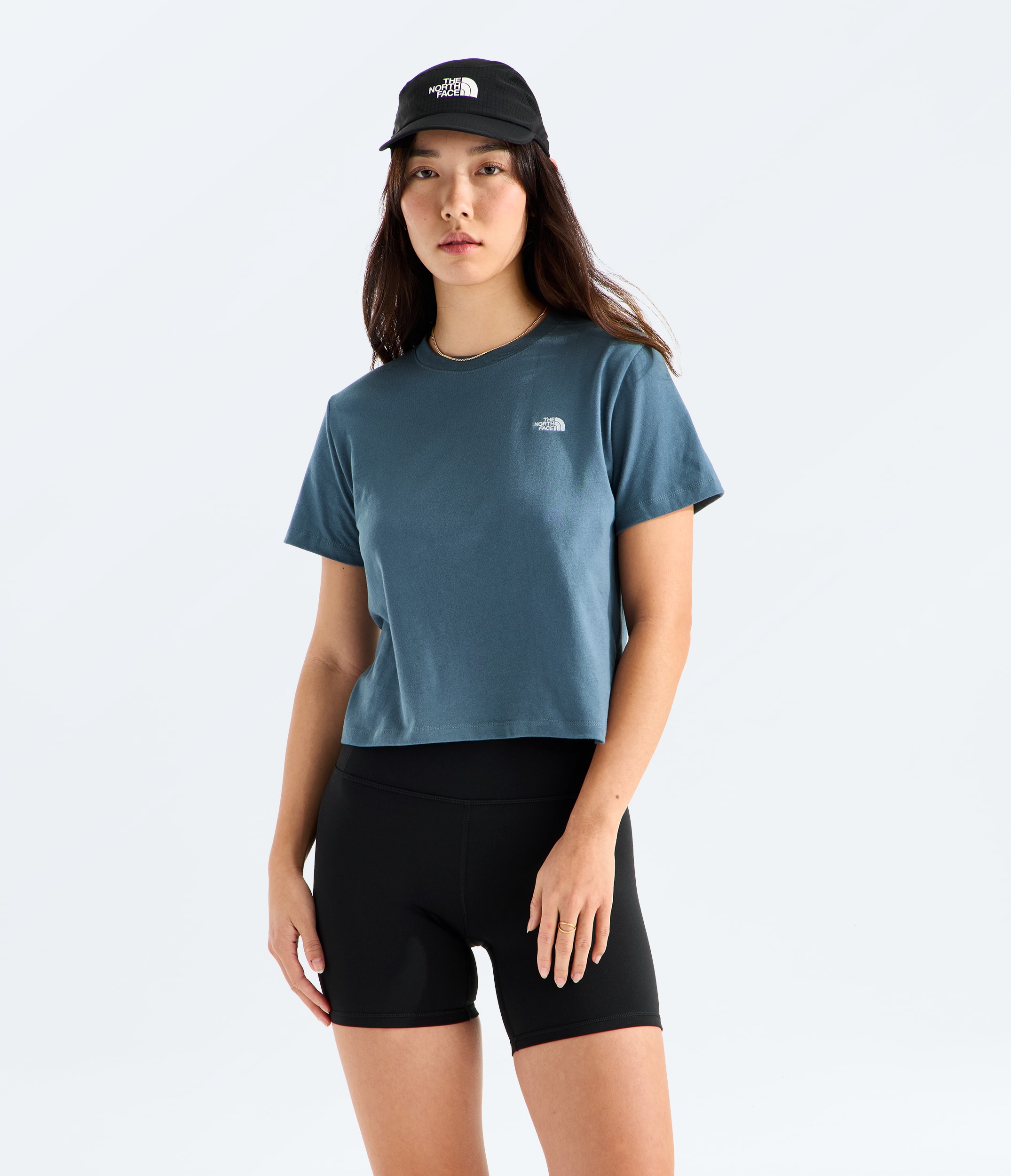 Womens TNF Essential Simple Dome Cutie ShortSleeve Tee TNF Main